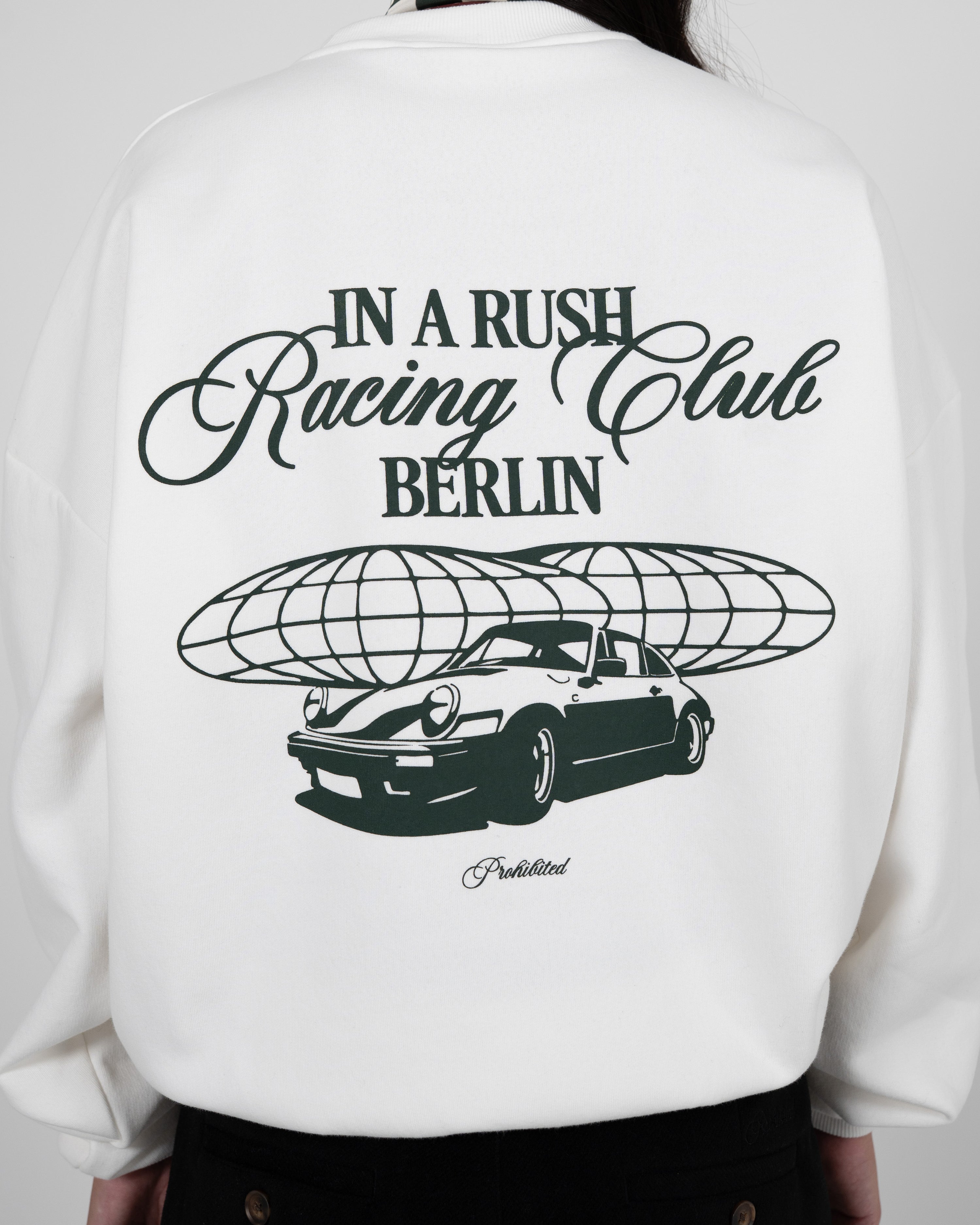 In A Rush Crew Neck Off-White