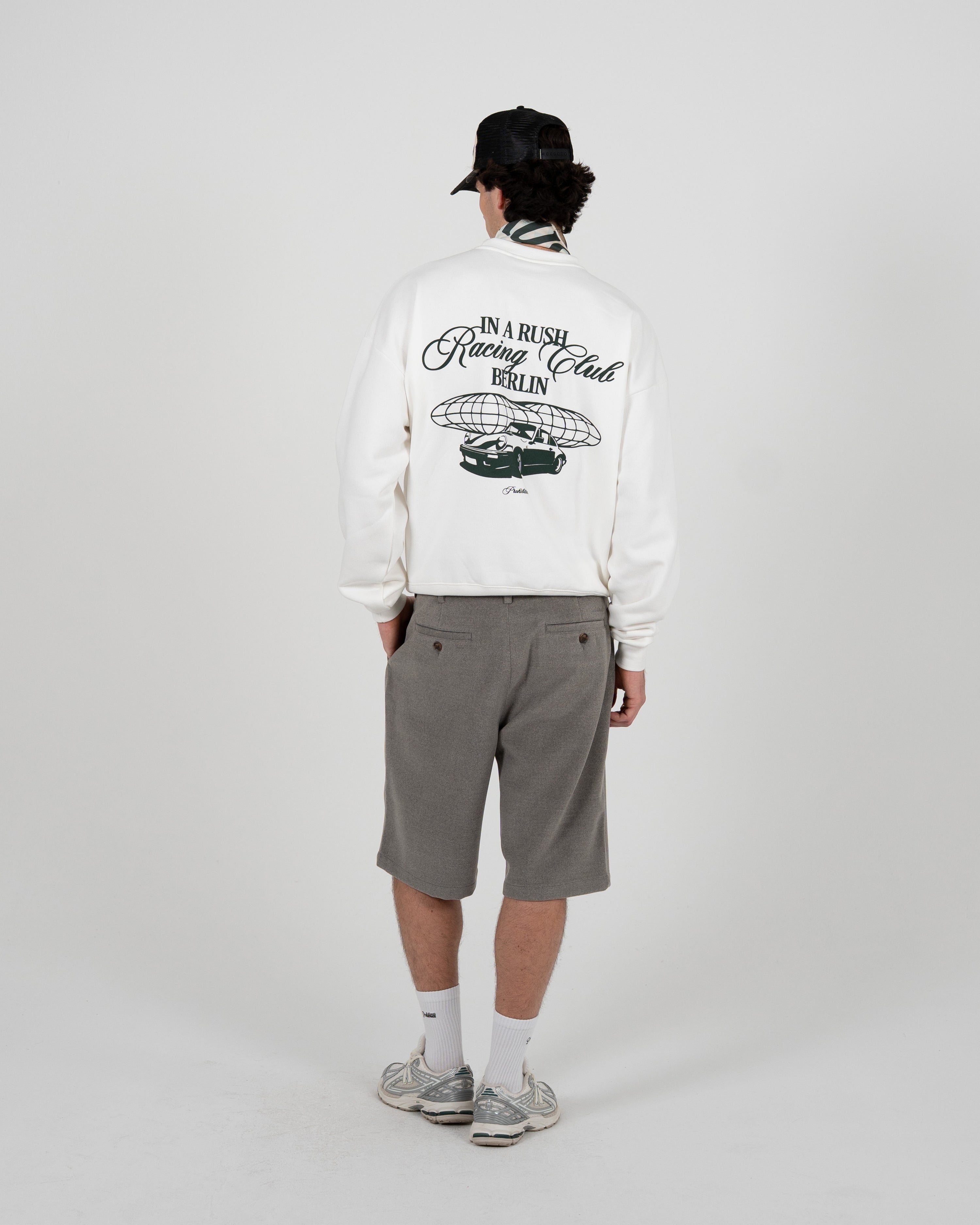 In A Rush Crew Neck Off-White