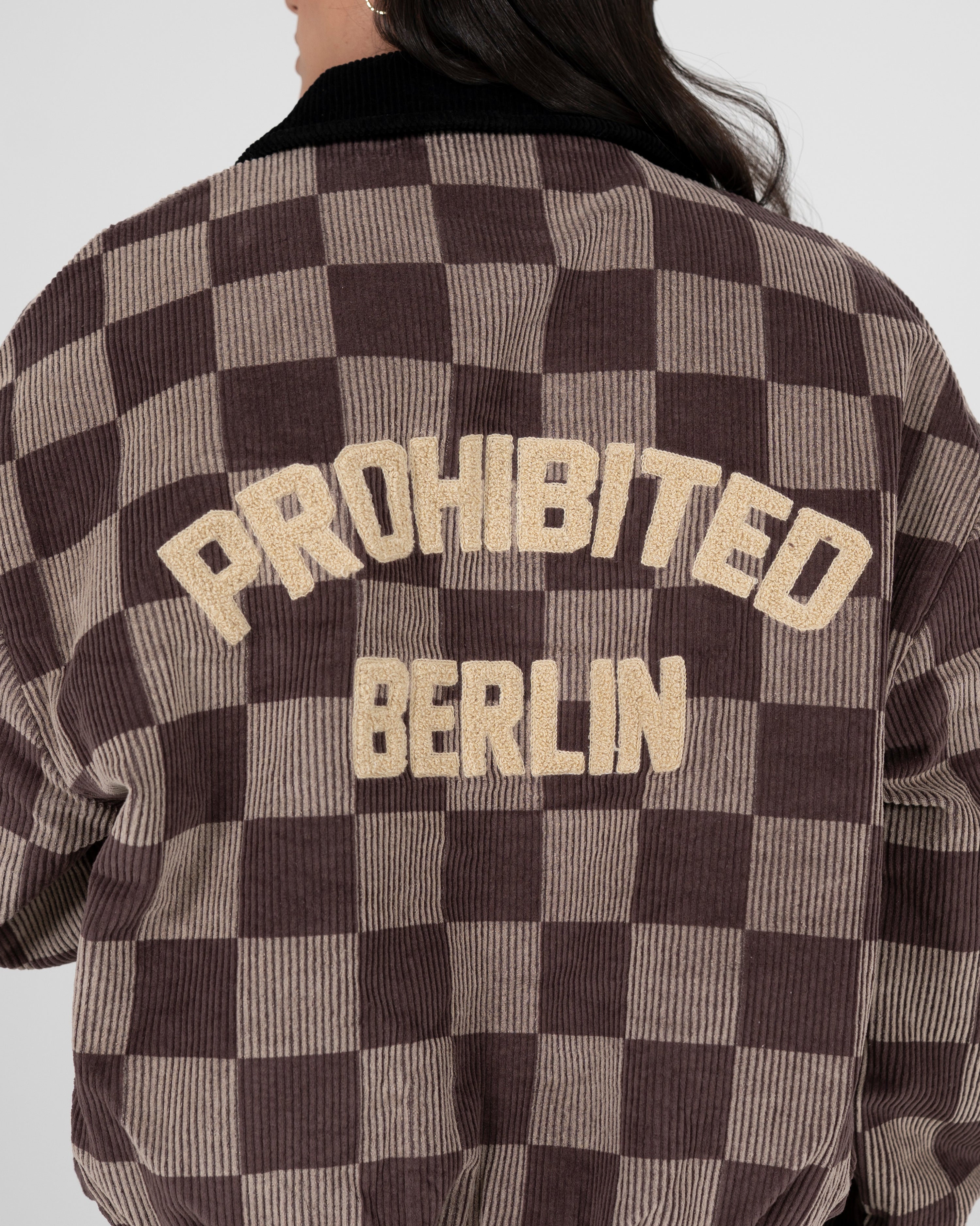 Intercooler Bomber Jacket Brown