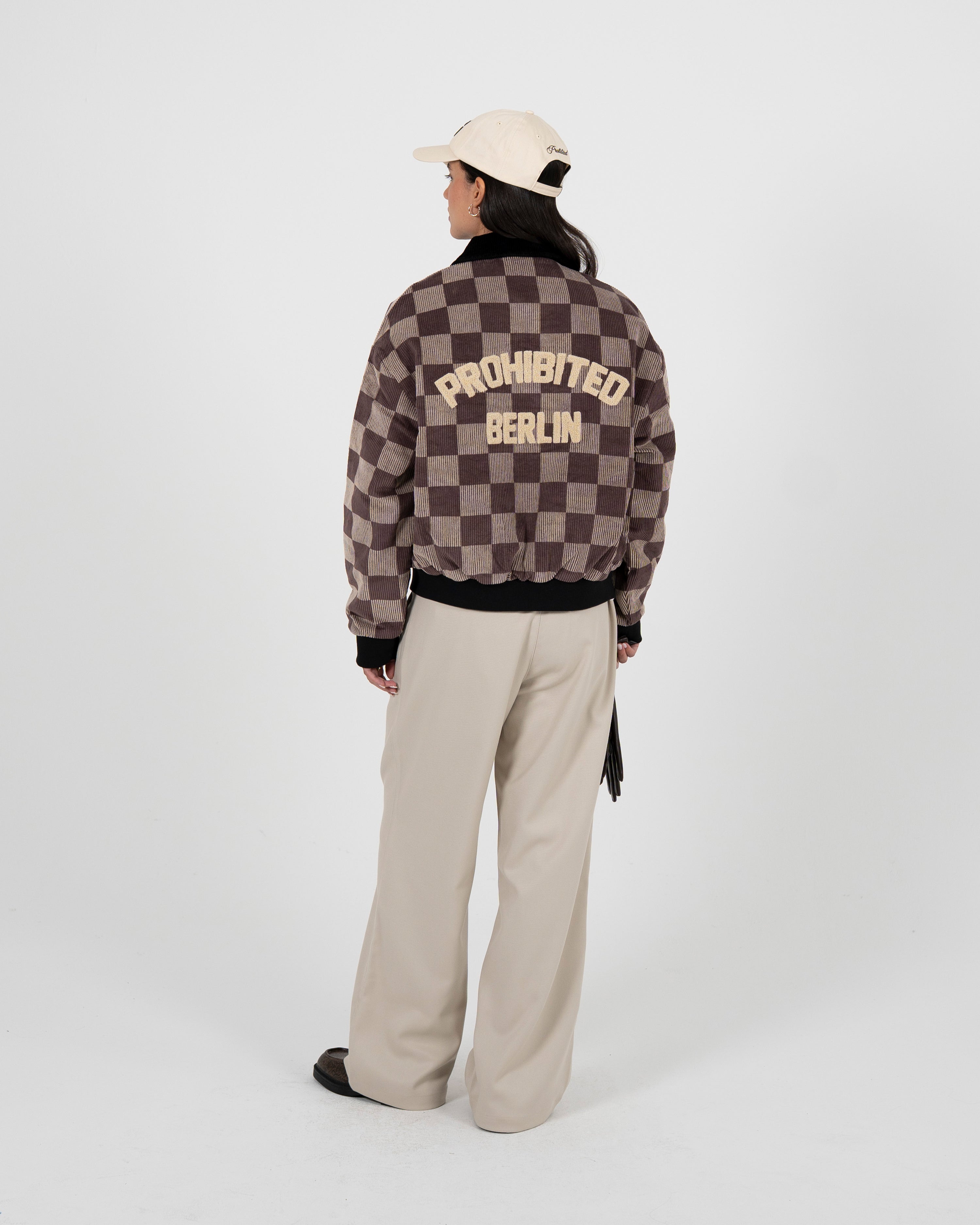 Intercooler Bomber Jacket Brown