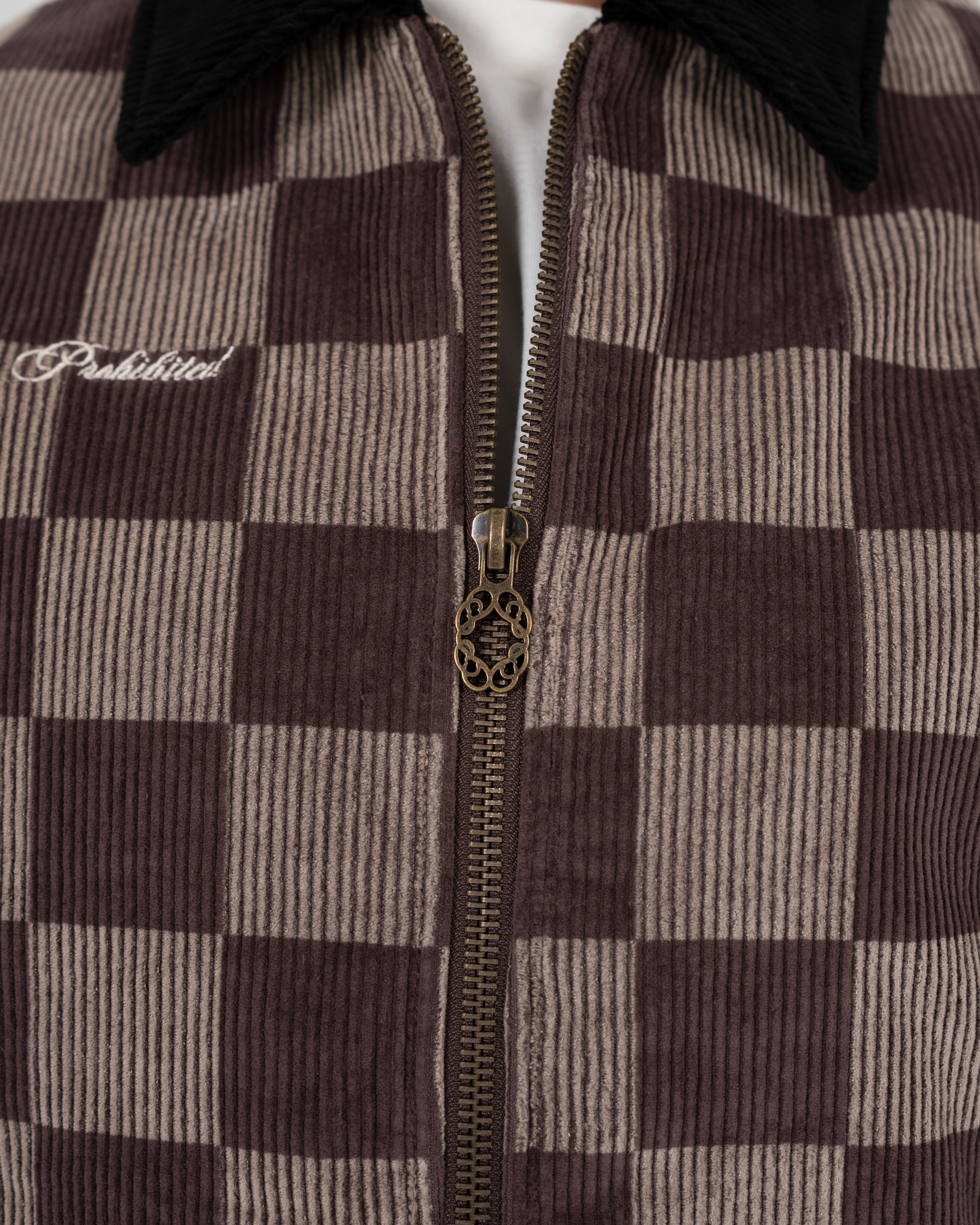 Intercooler Bomber Jacket Brown