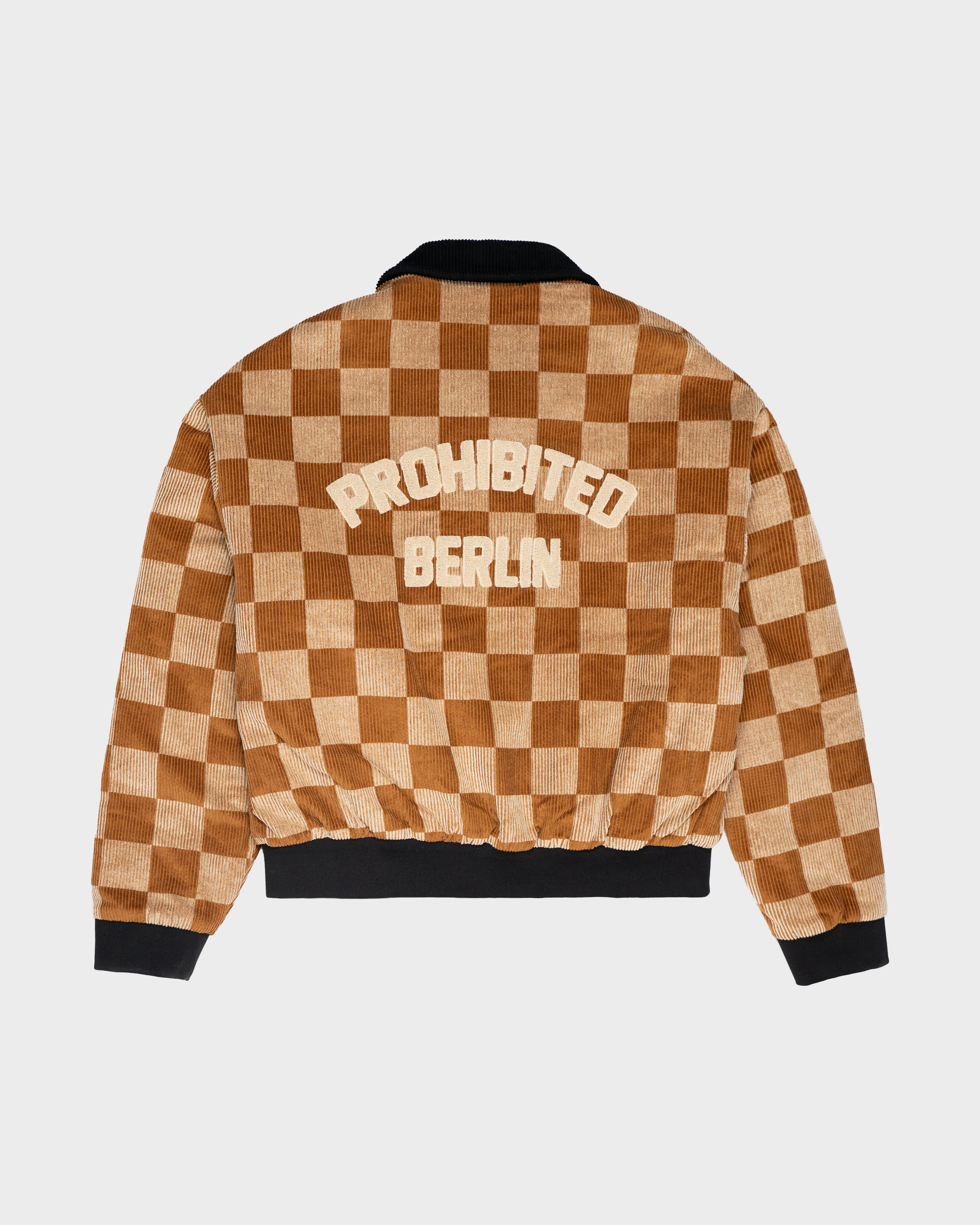 Intercooler Bomber Jacket Light Brown