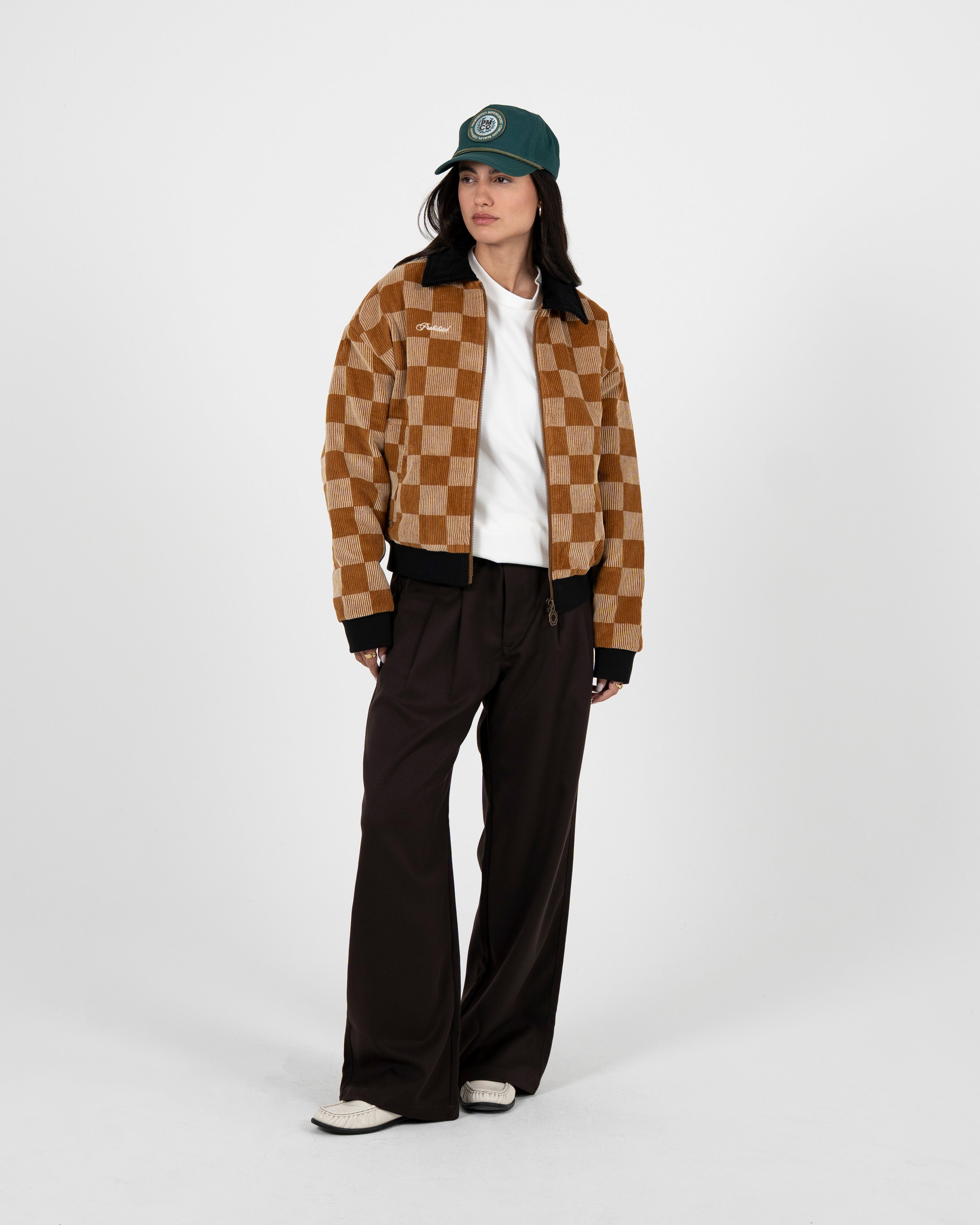 Intercooler Bomber Jacket Light Brown