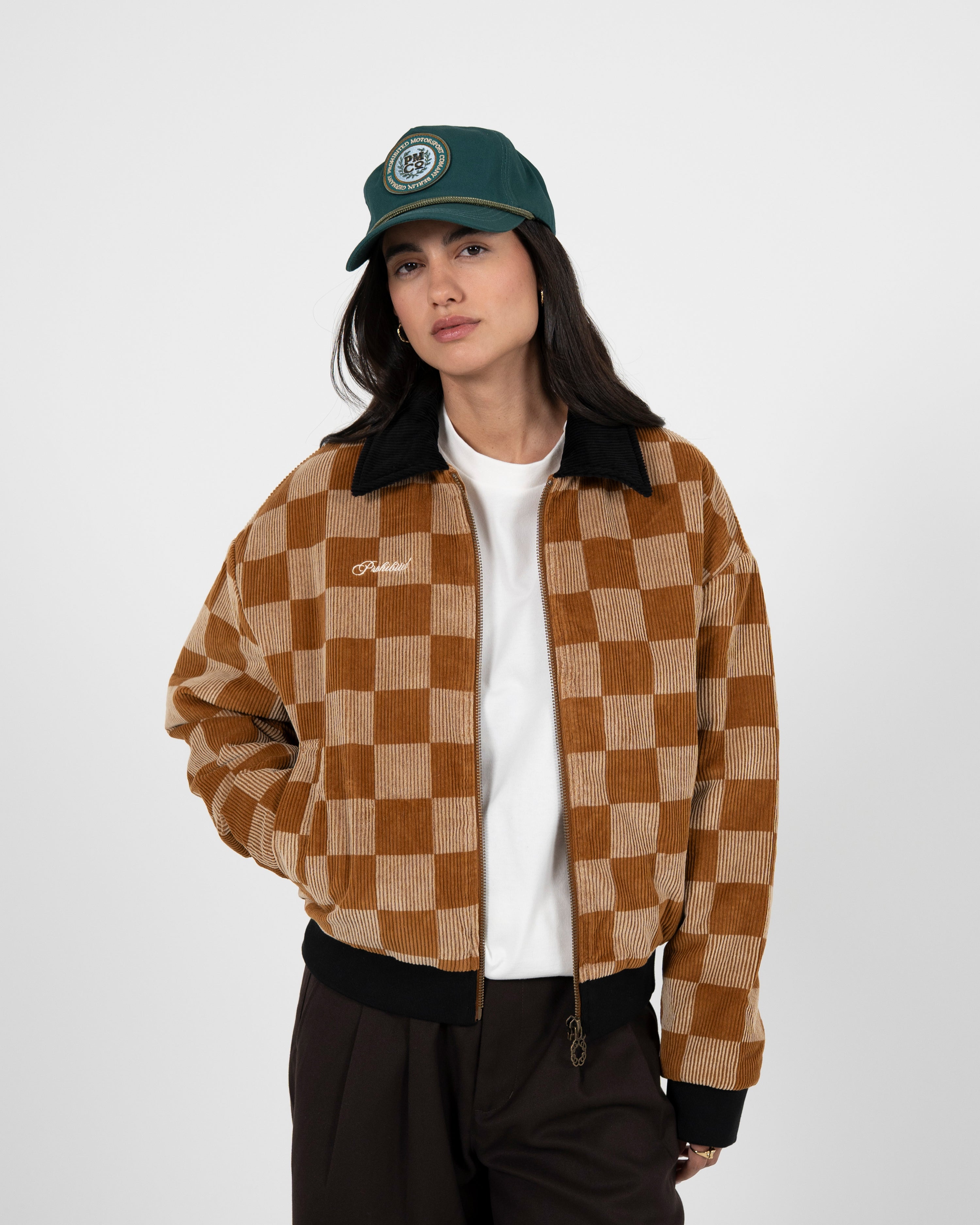 Intercooler Bomber Jacket Light Brown