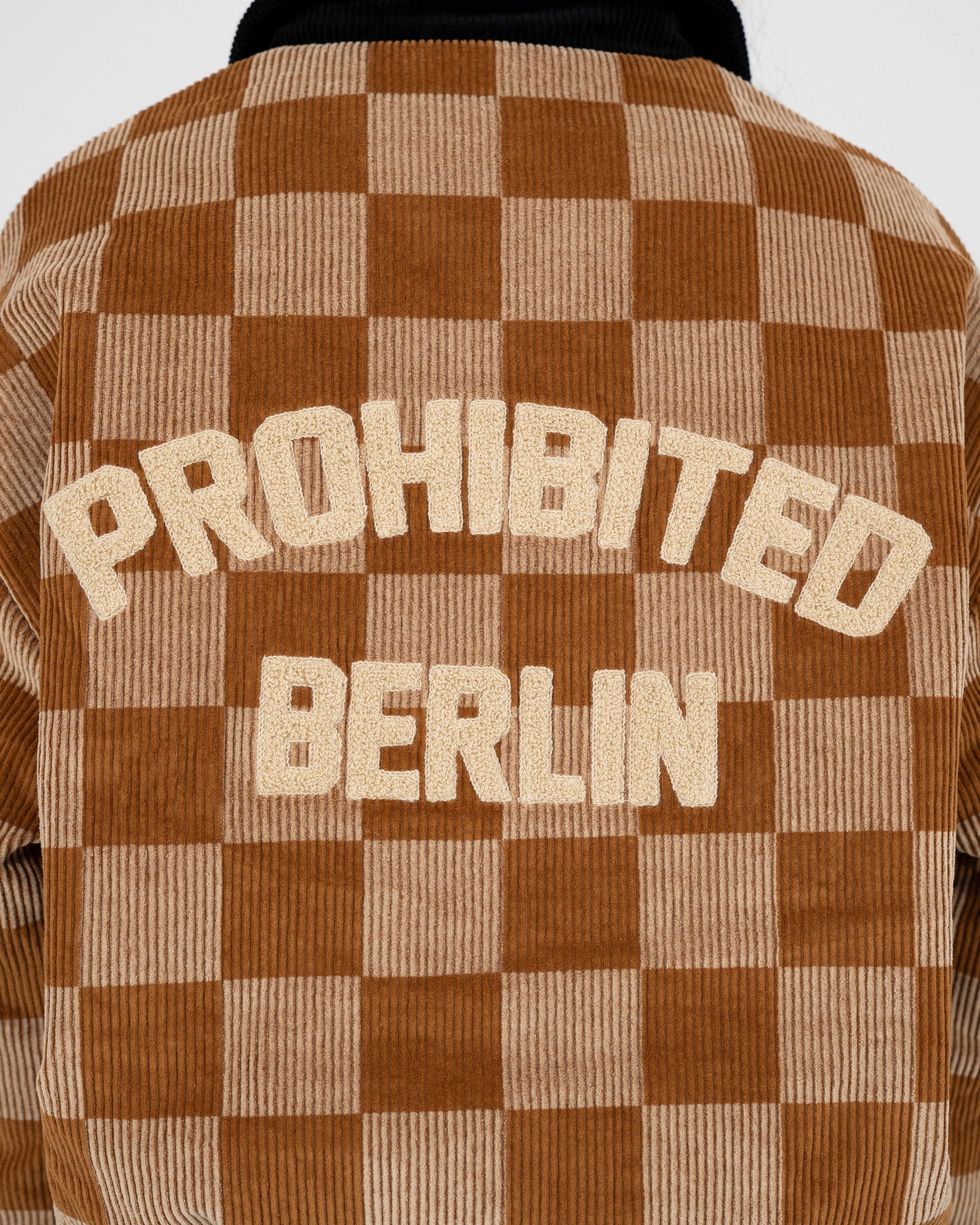 Intercooler Bomber Jacket Light Brown