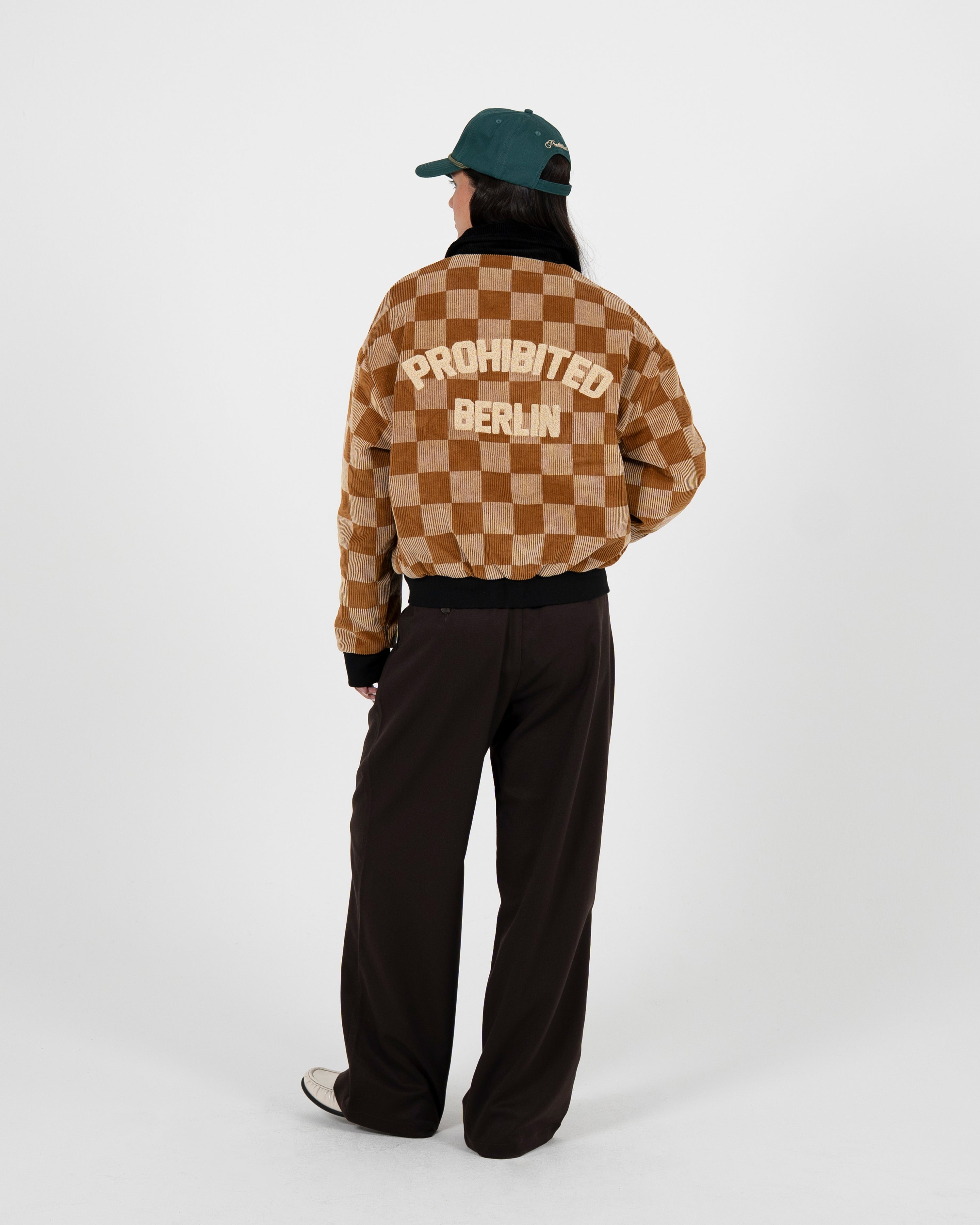 Intercooler Bomber Jacket Light Brown
