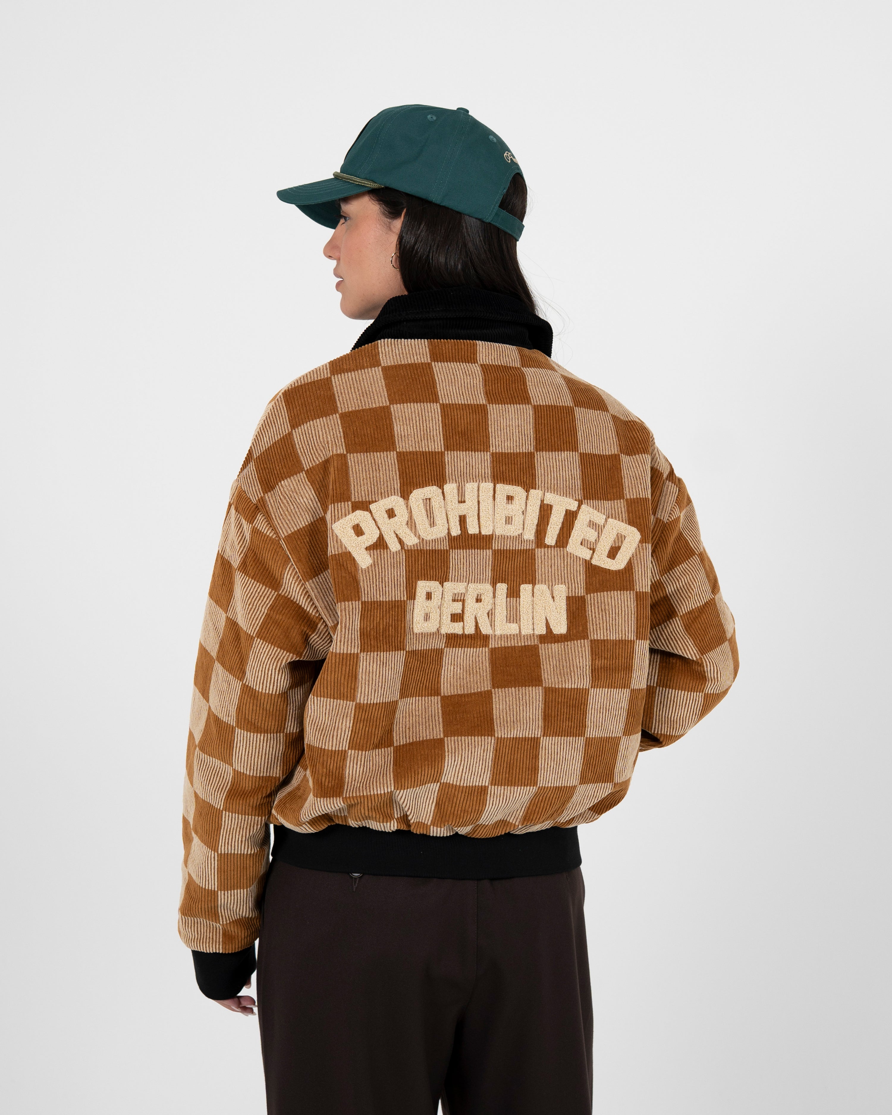 Intercooler Bomber Jacket Light Brown
