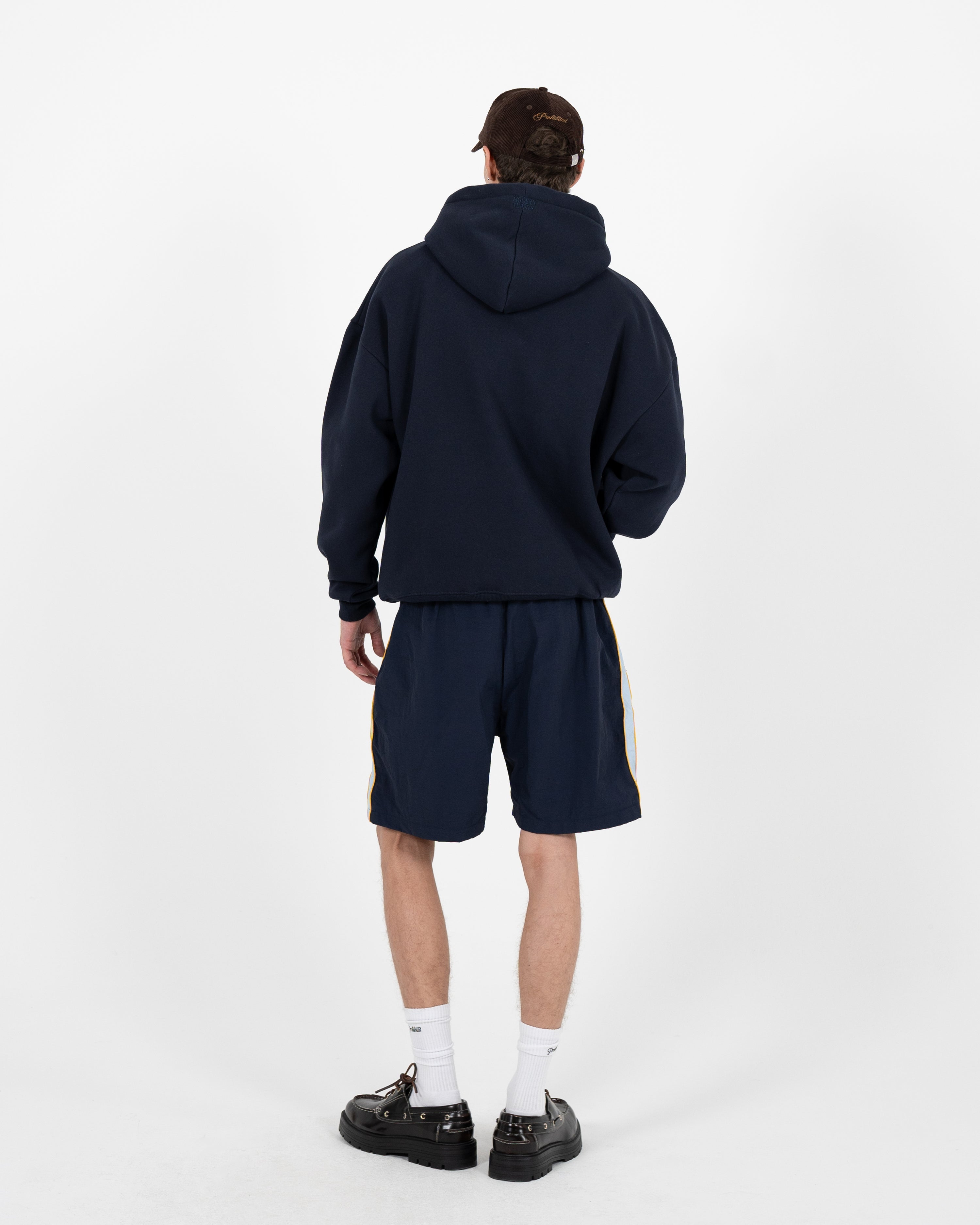 International Hoodie Deep Blue