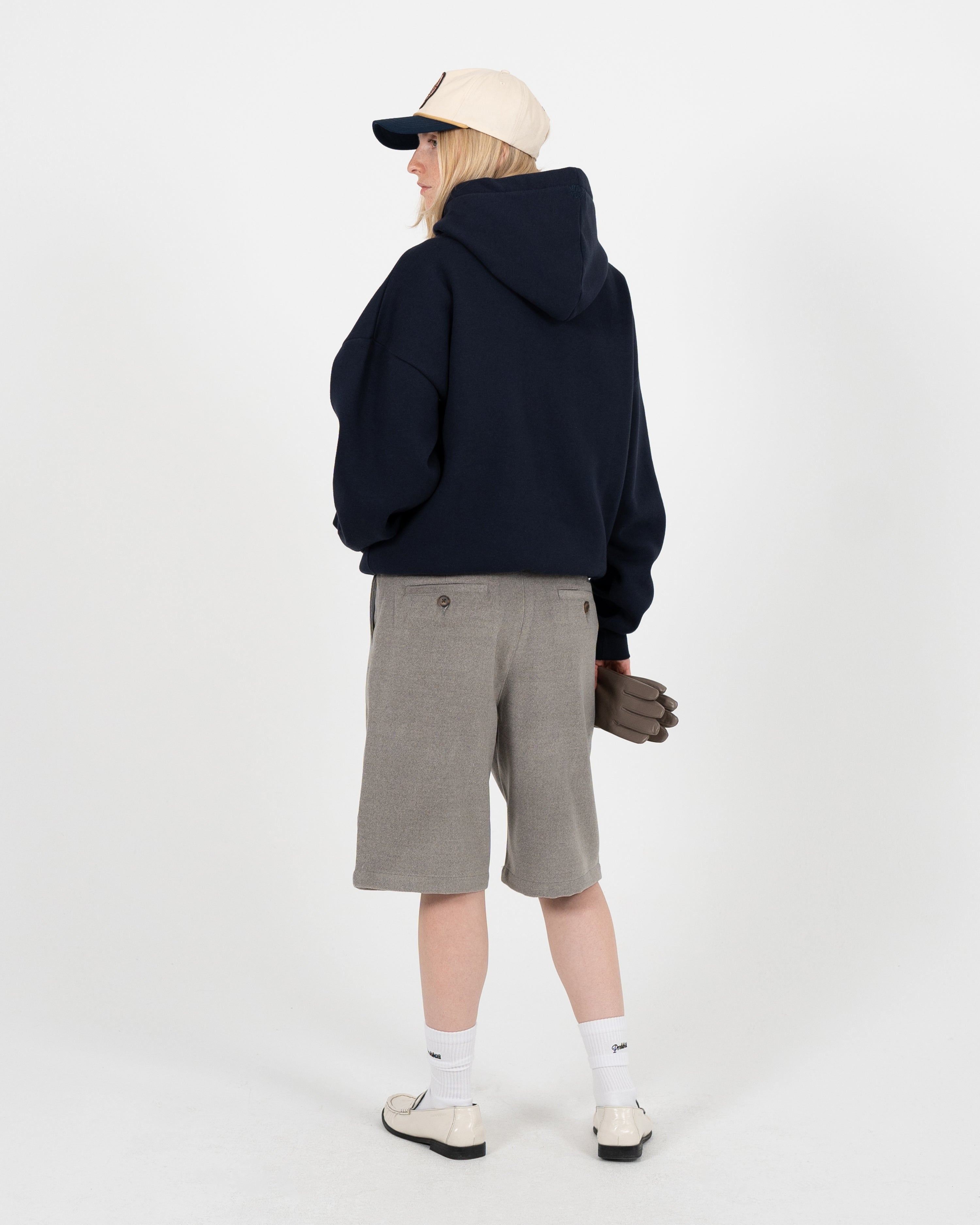 International Hoodie Deep Blue