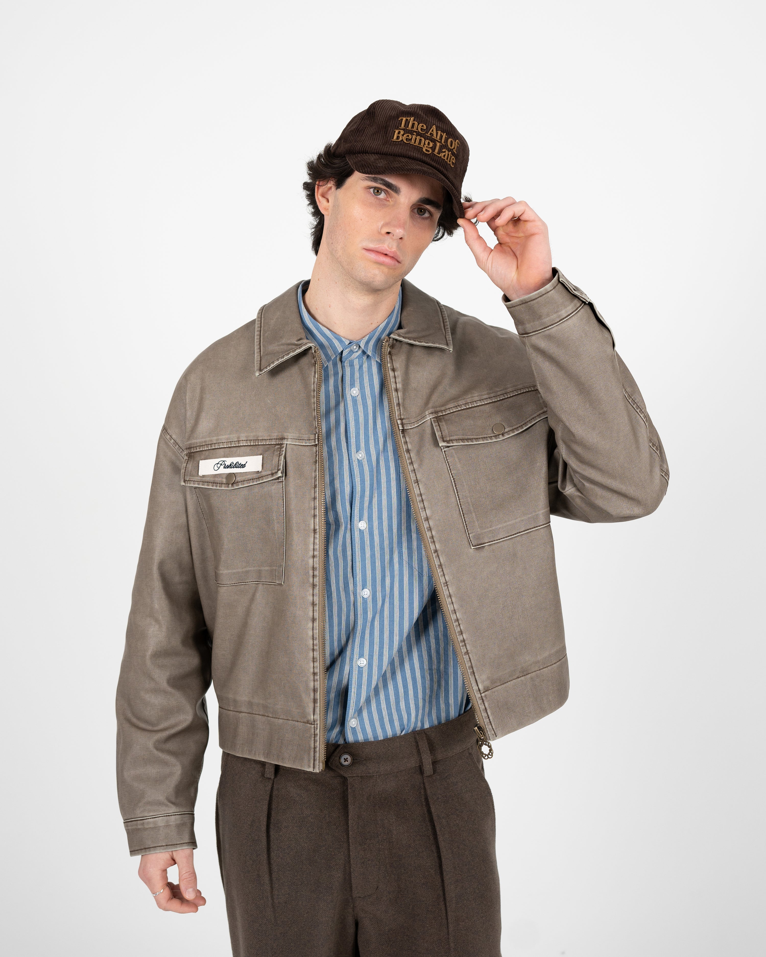 Late Club Cap Brown