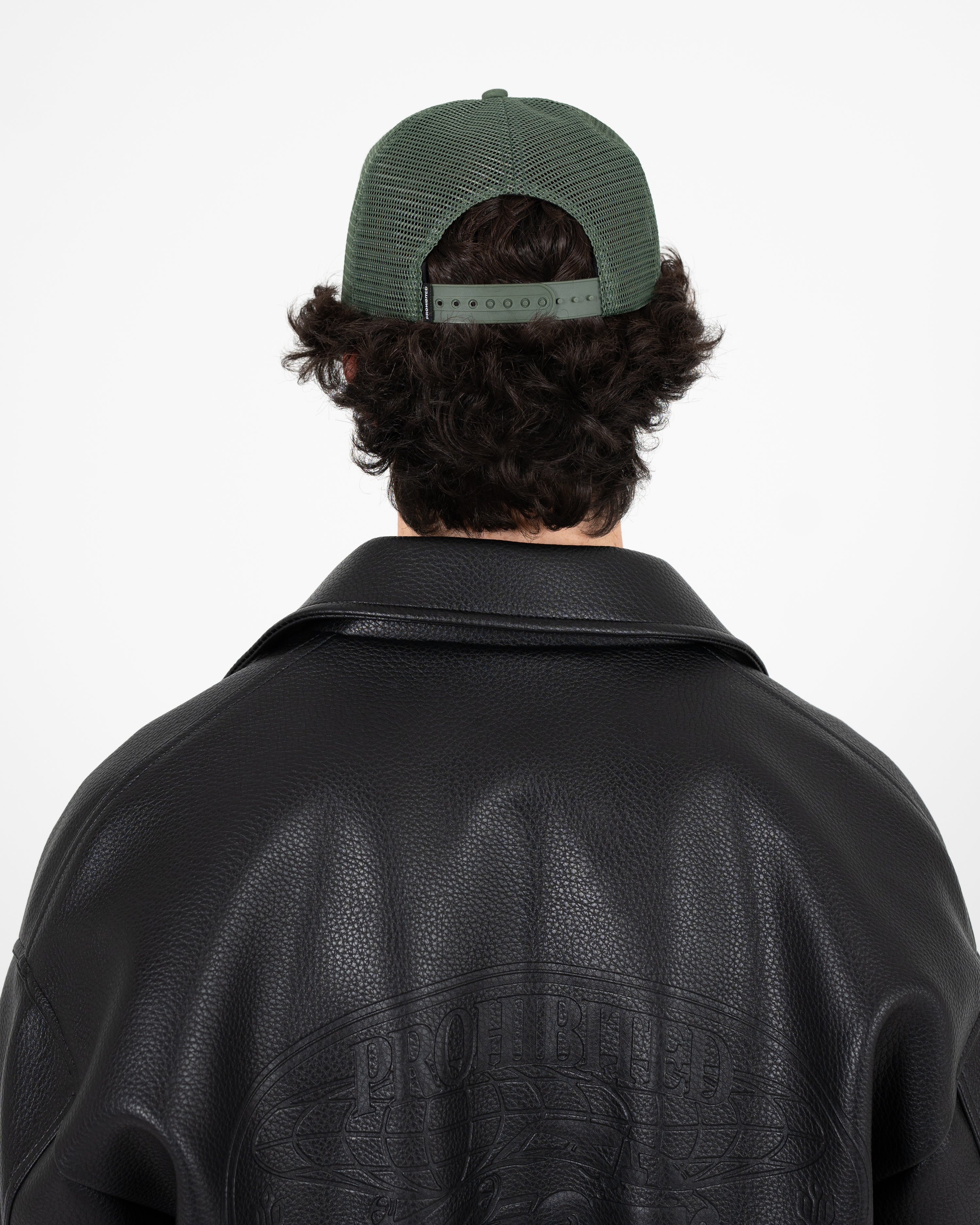Leaf Trucker Cap Green