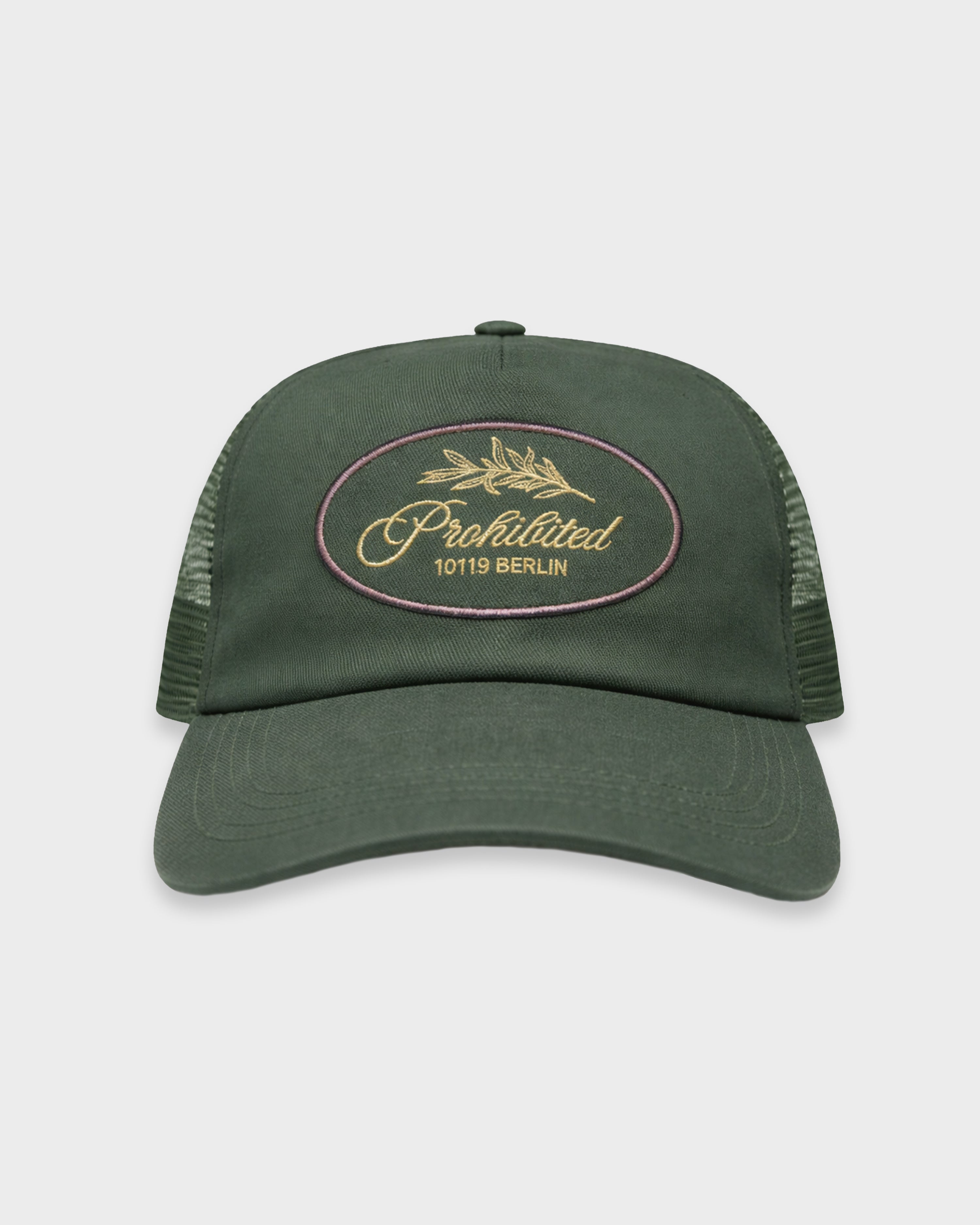 Leaf Trucker Cap Green