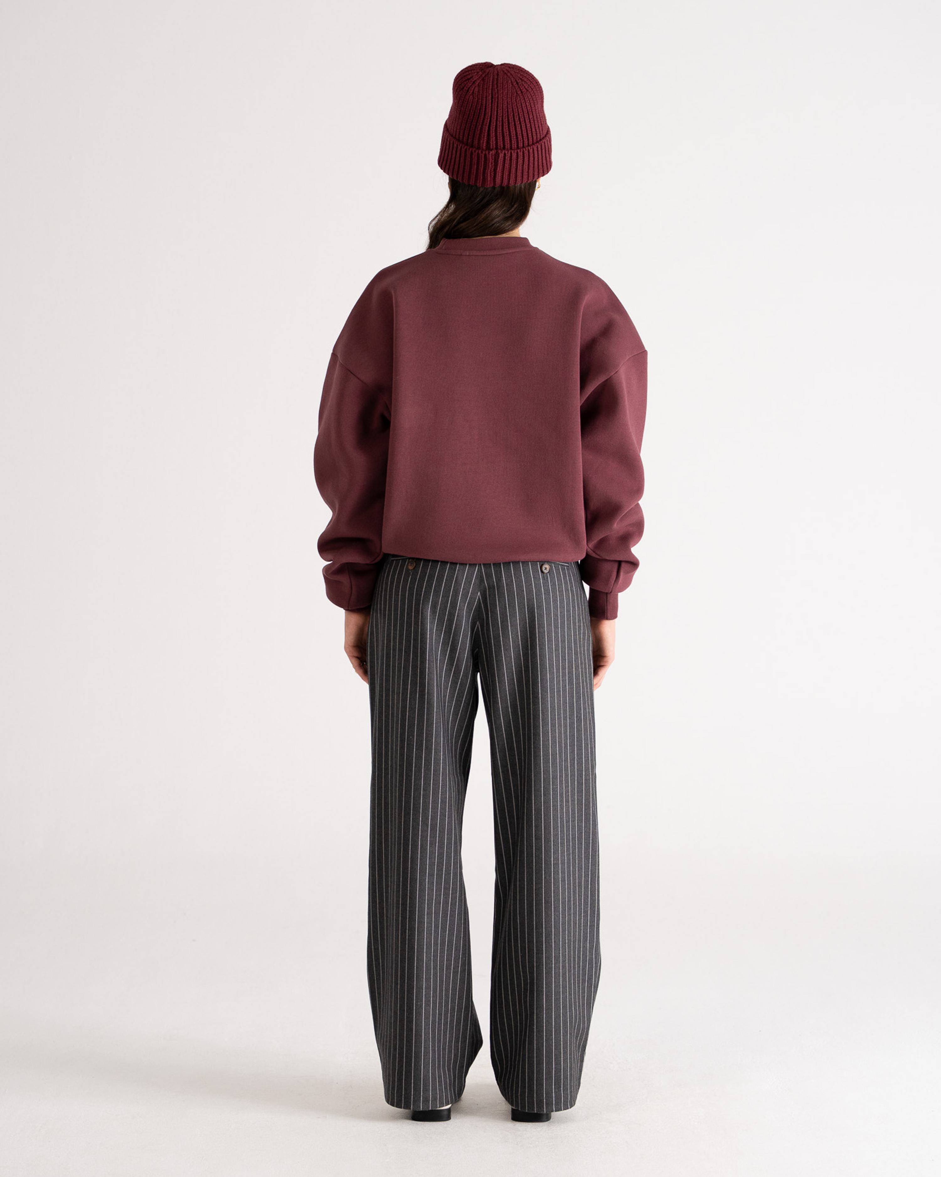 Legacy Crew Neck Berry