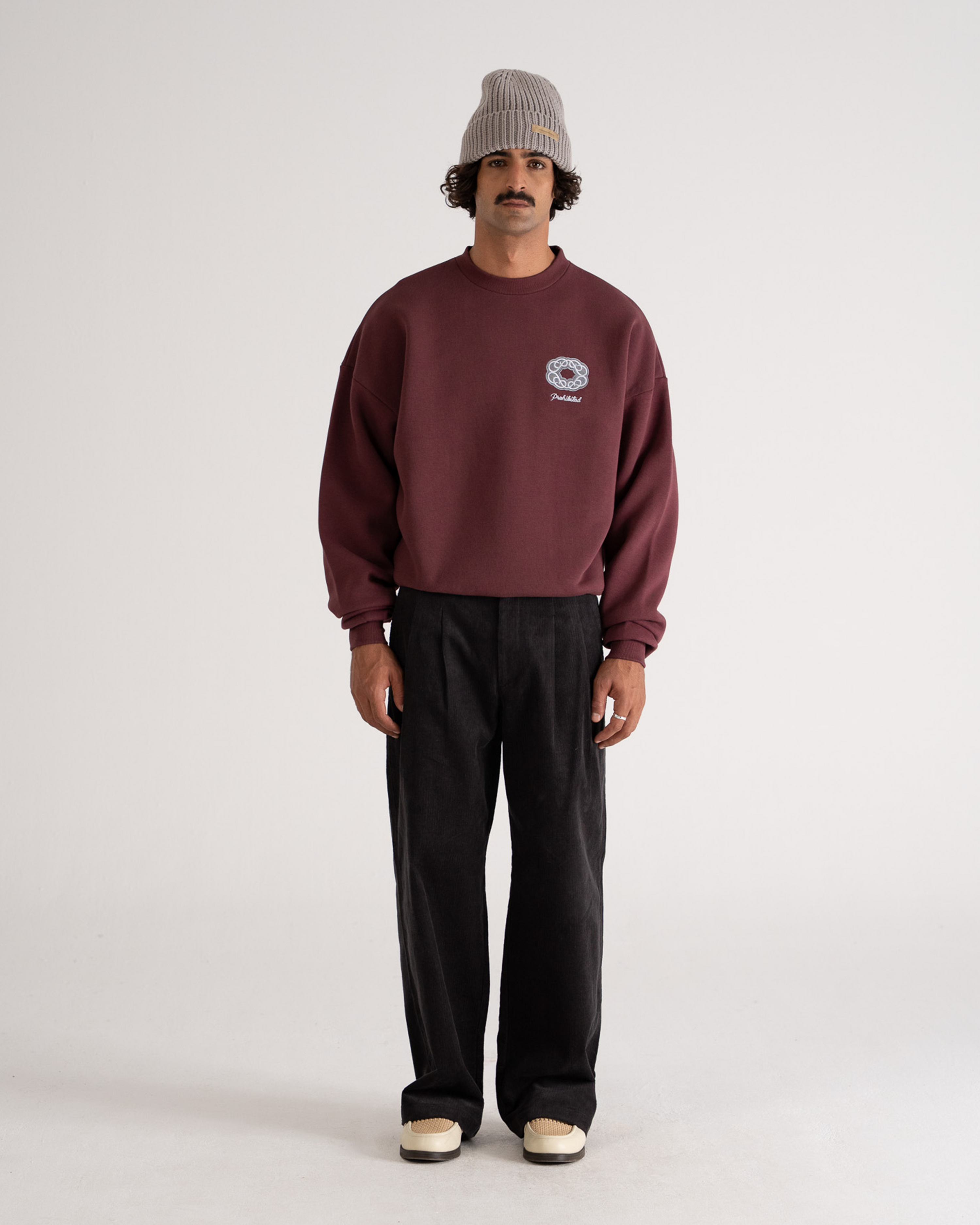 Legacy Crew Neck Berry
