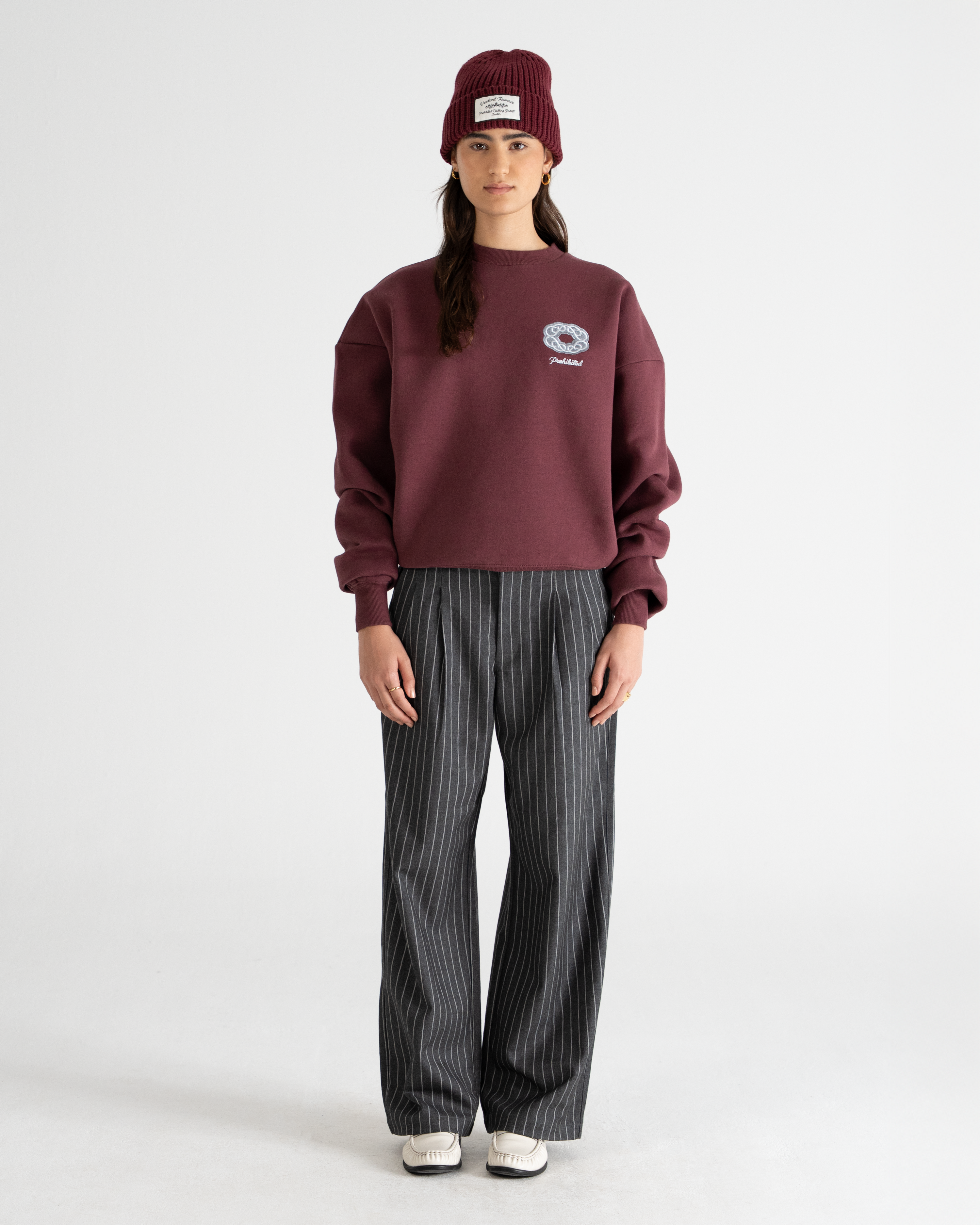 Legacy Crew Neck Berry