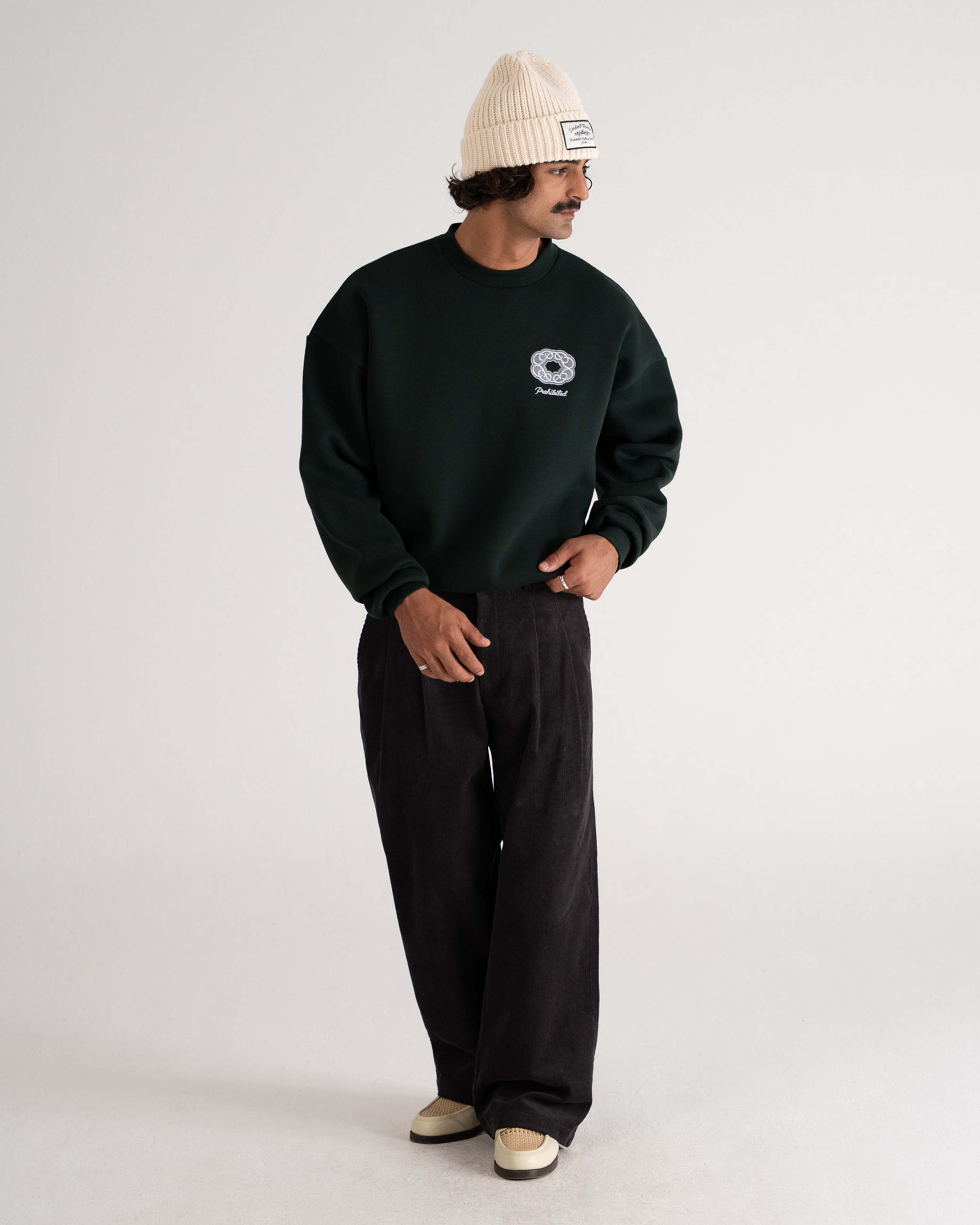 Legacy Crew Neck Green
