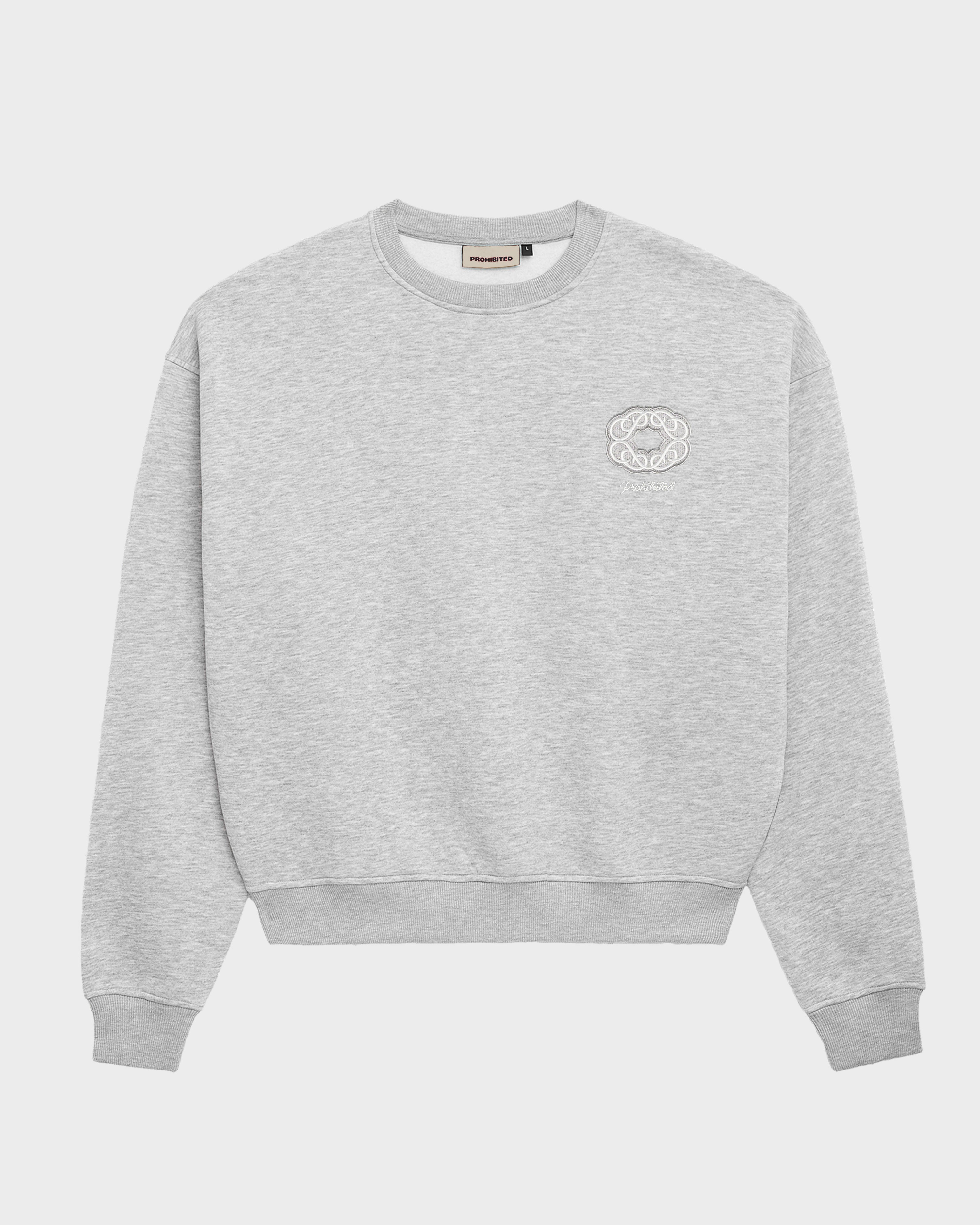Legacy Crew Neck Grey Melange