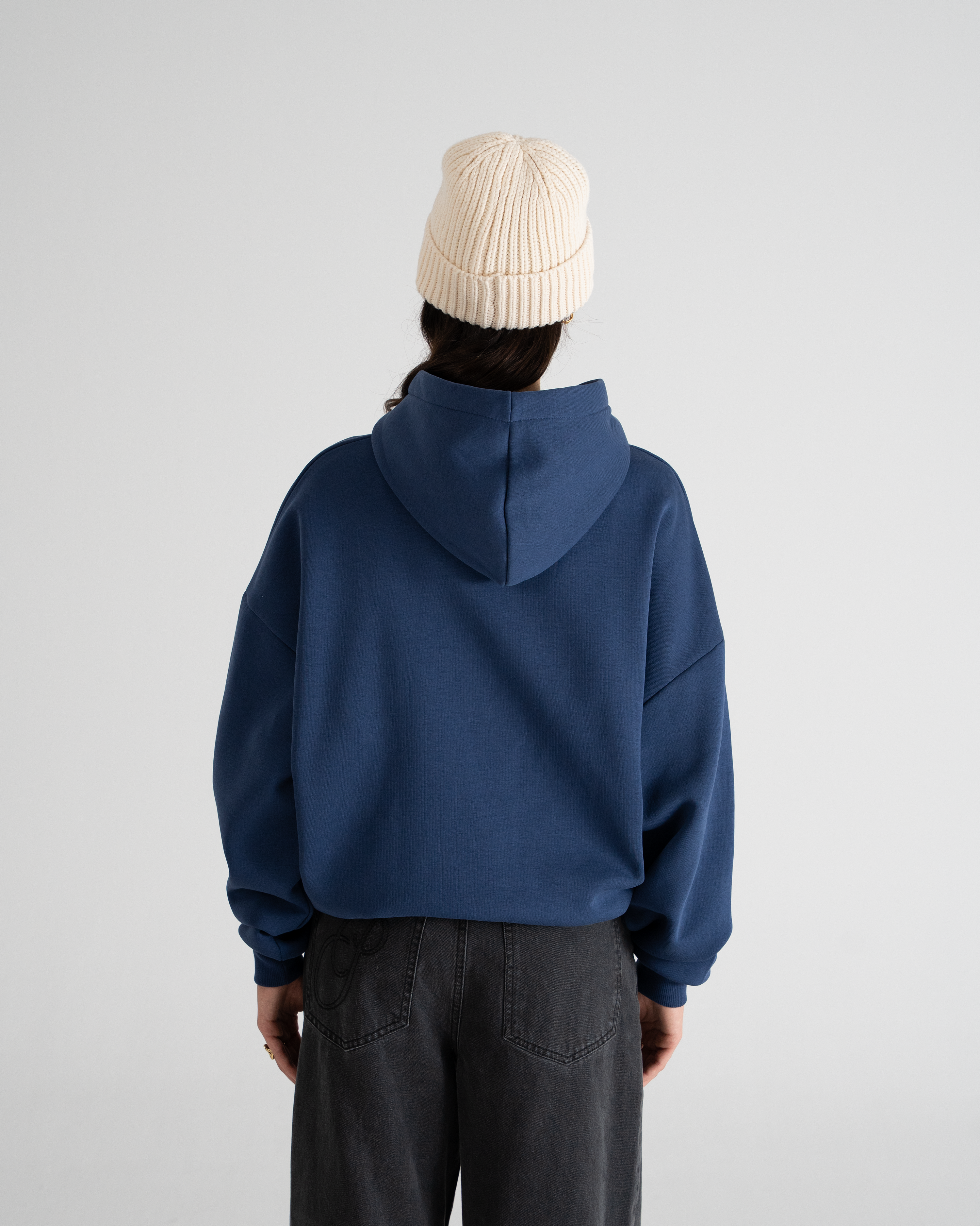 Oversized Hoodie Navy