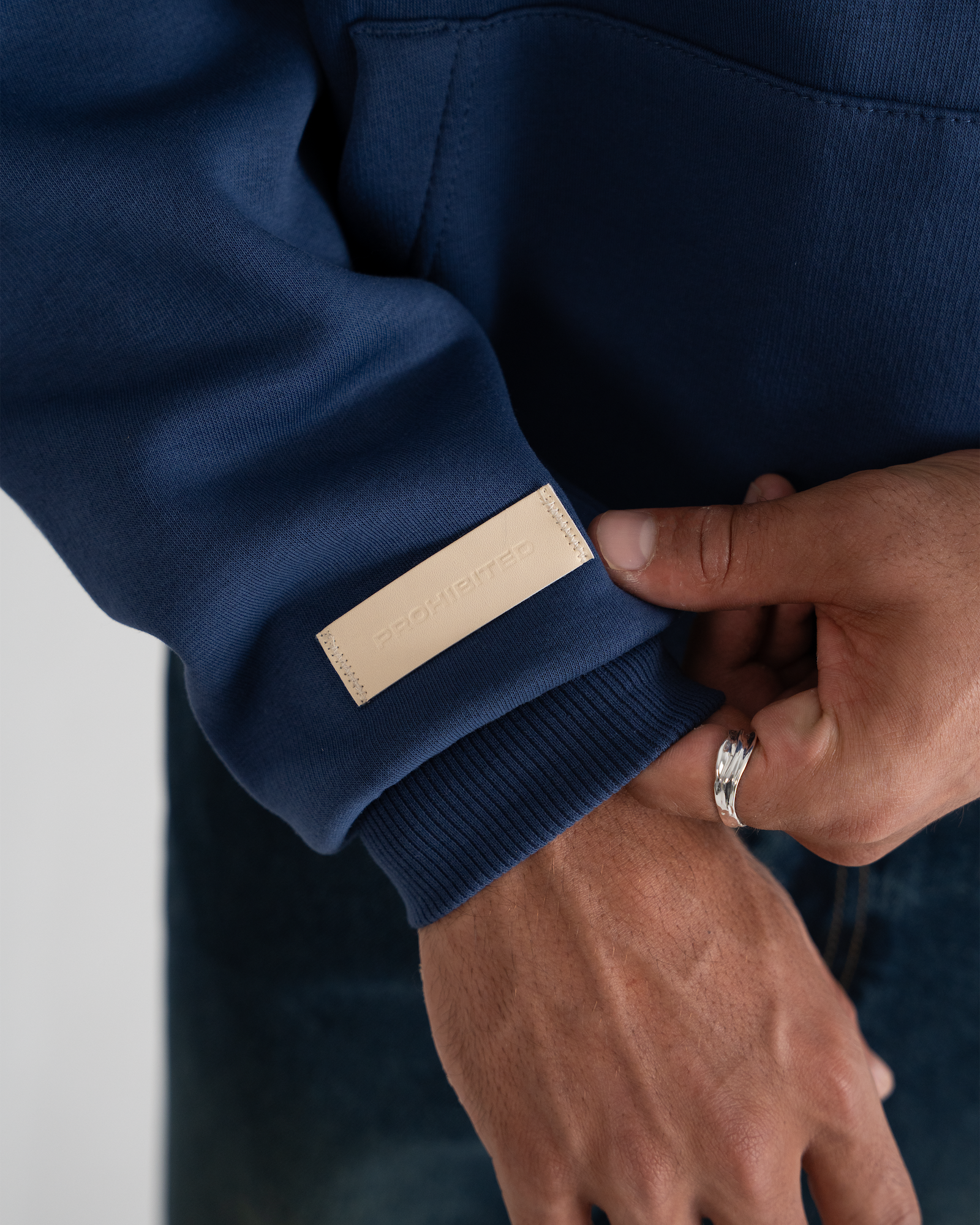 Oversized Hoodie Navy