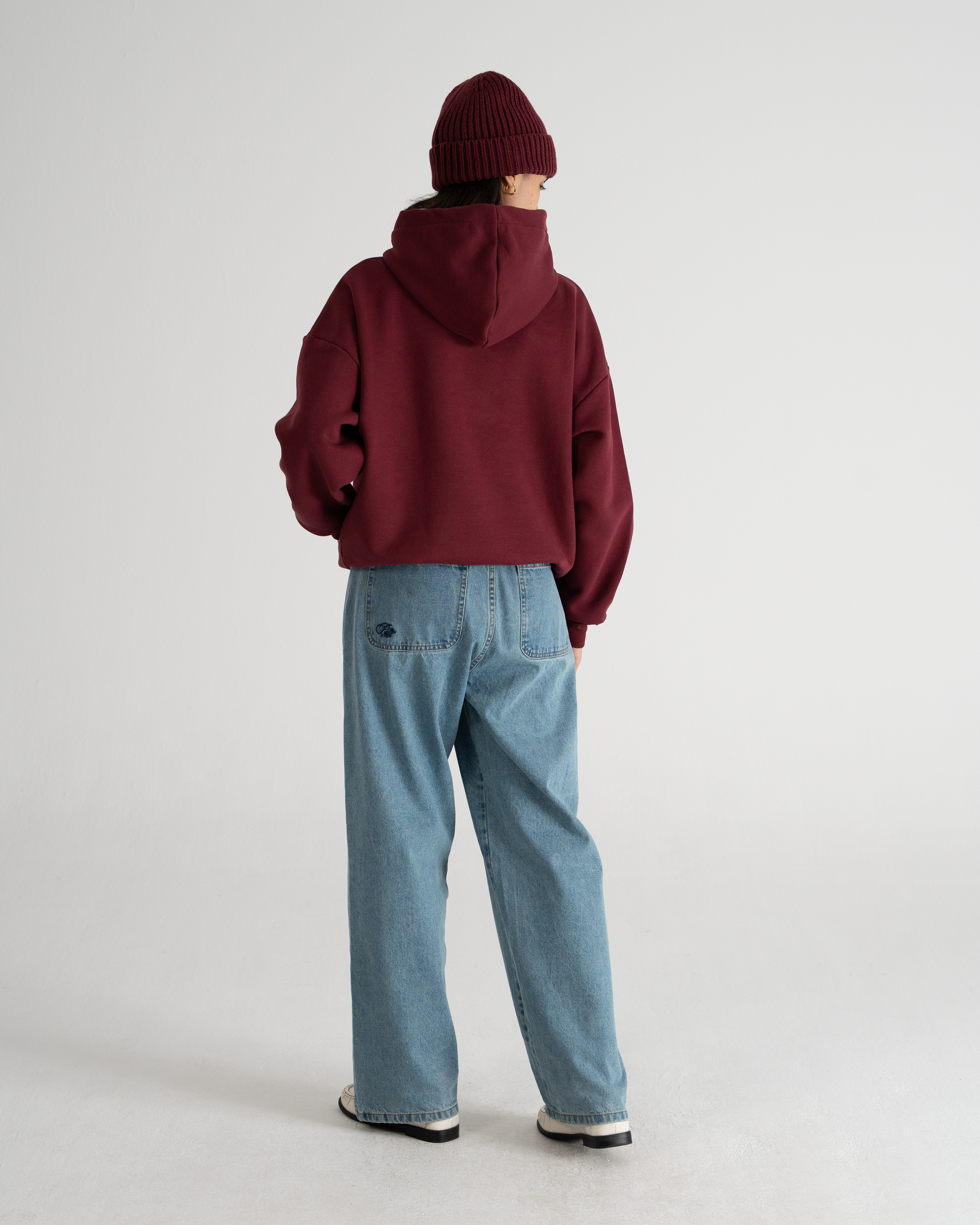 Oversized Hoodie Navy