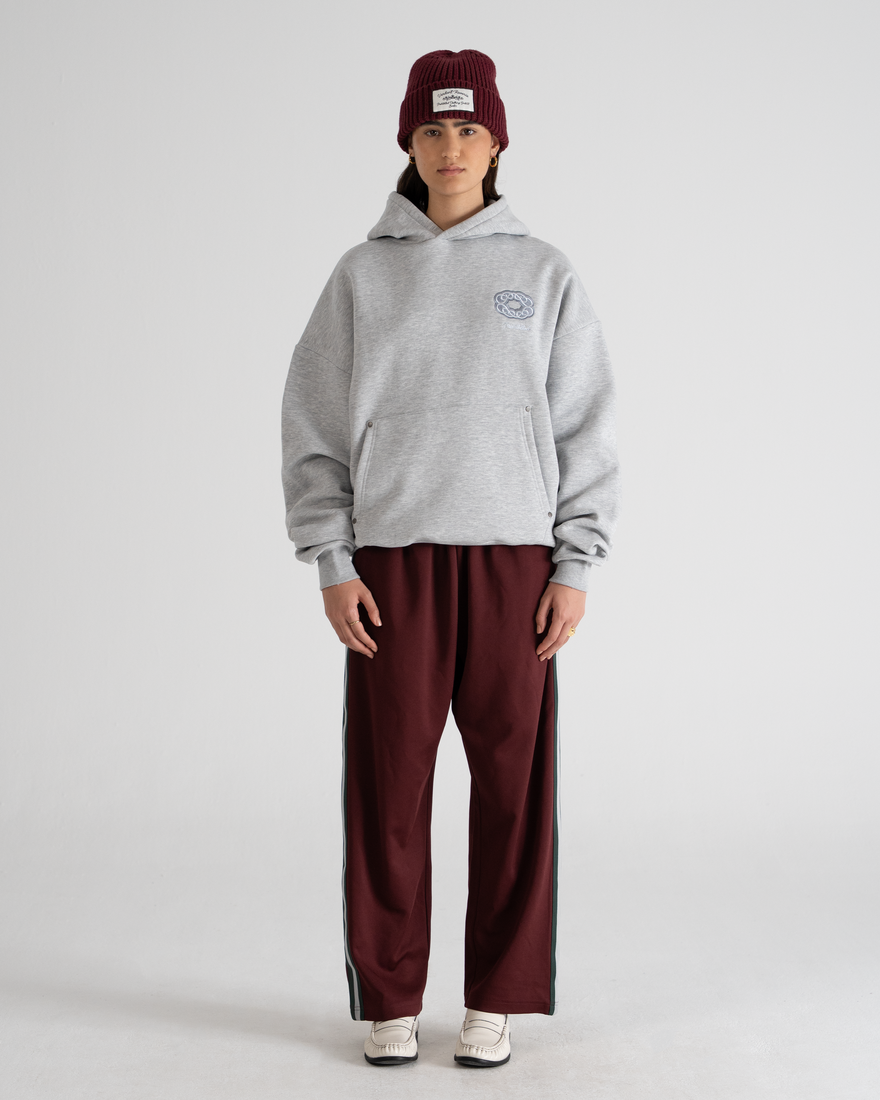 Legacy Hoodie Grey Melange
