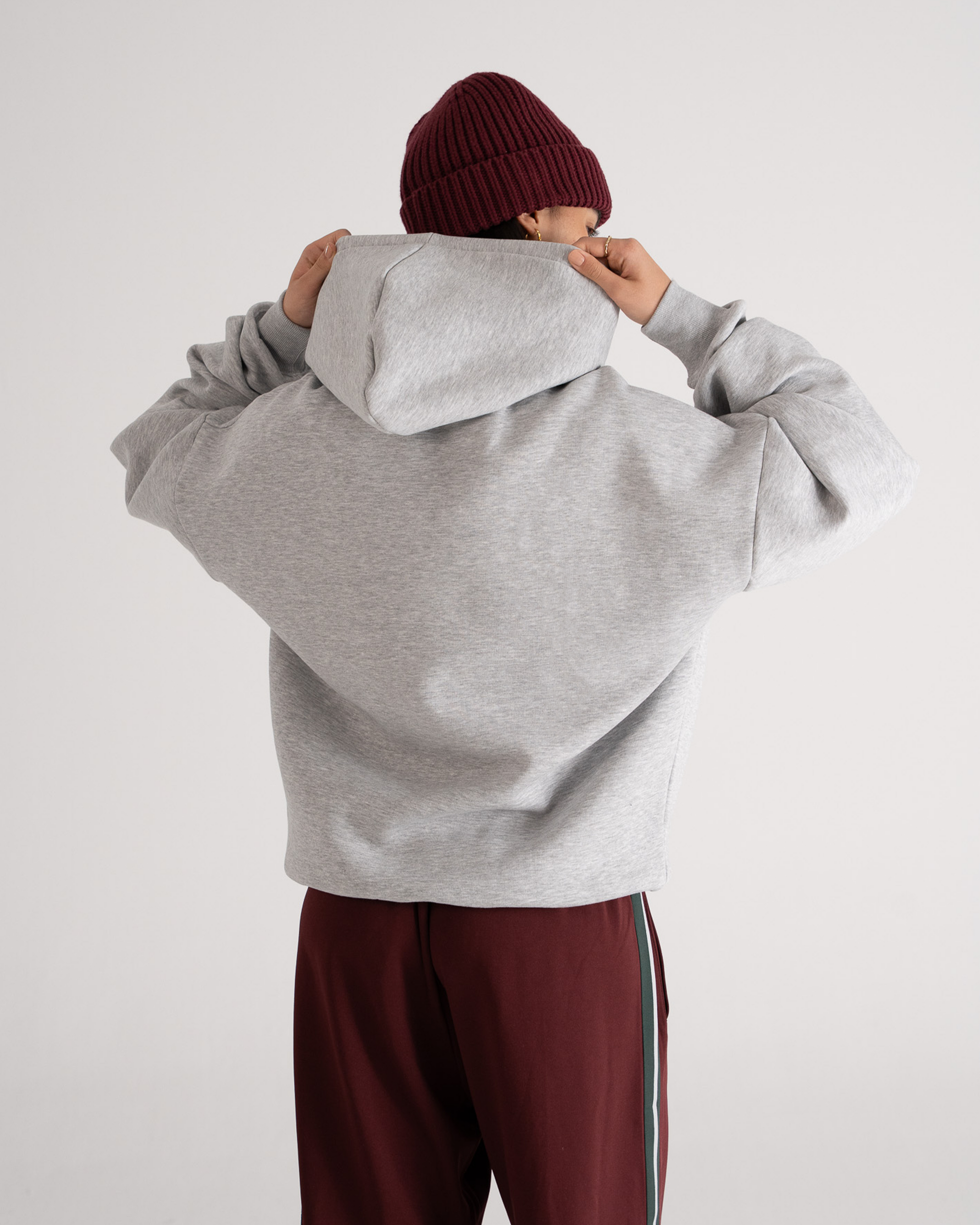 Legacy Hoodie Grey Melange