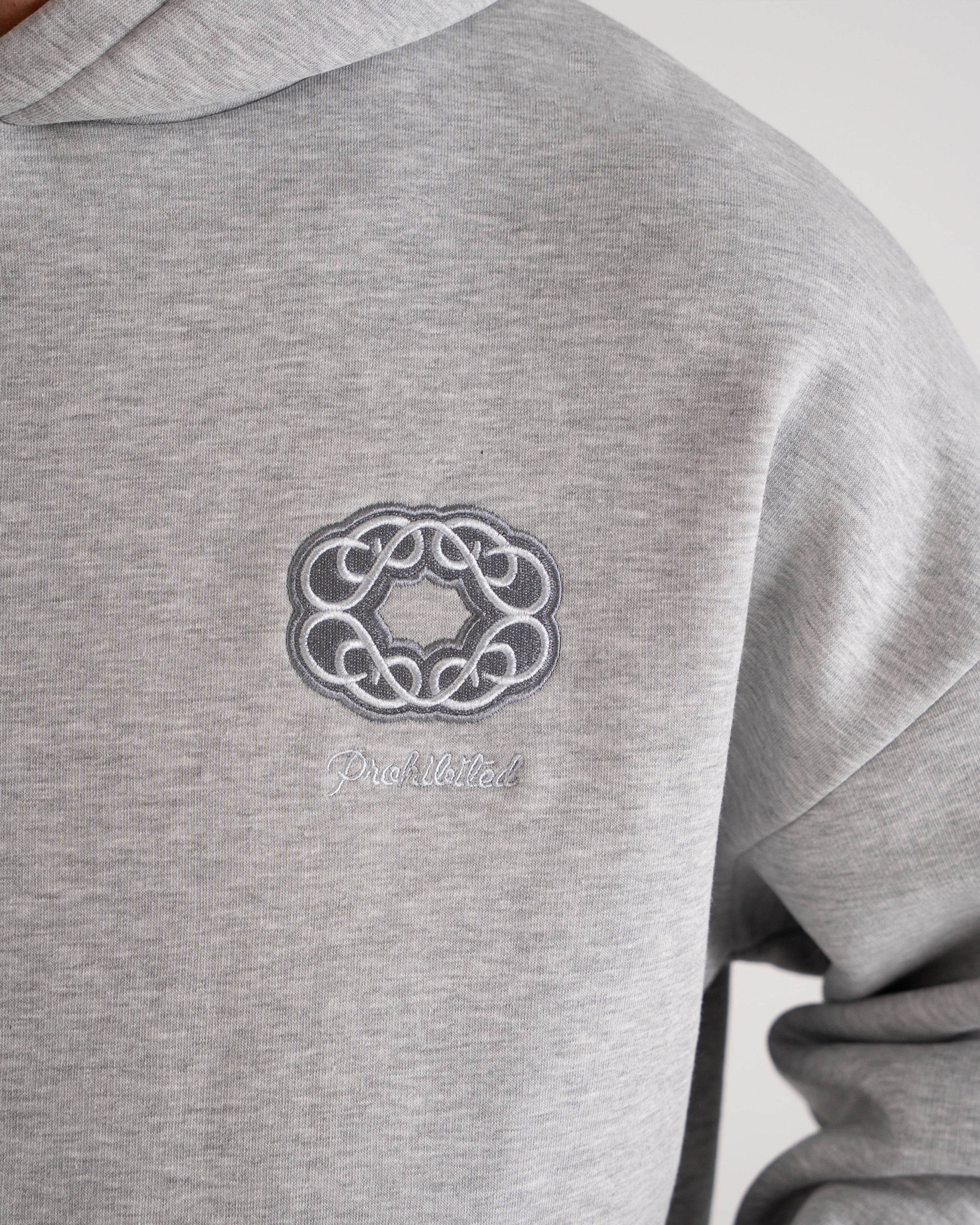 Legacy Hoodie Grey Melange