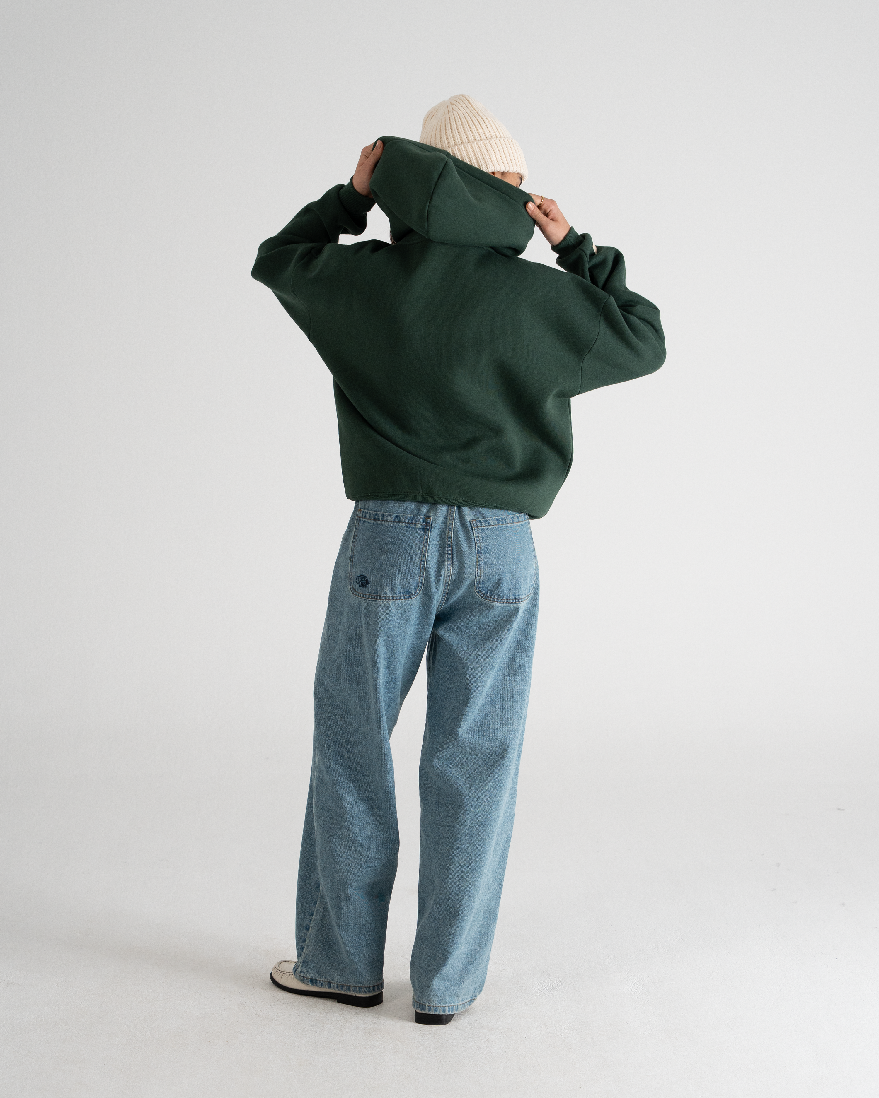 Oversized Hoodie Navy