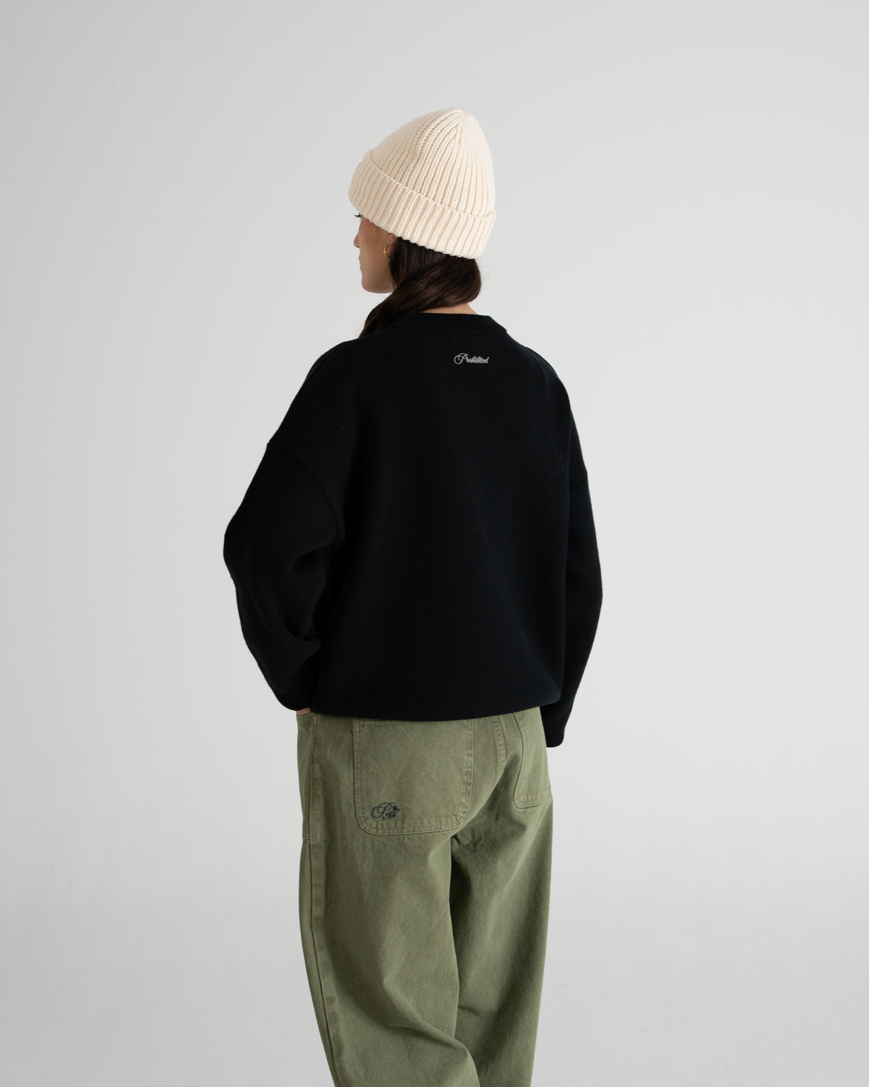 Legacy Knit Sweater Black