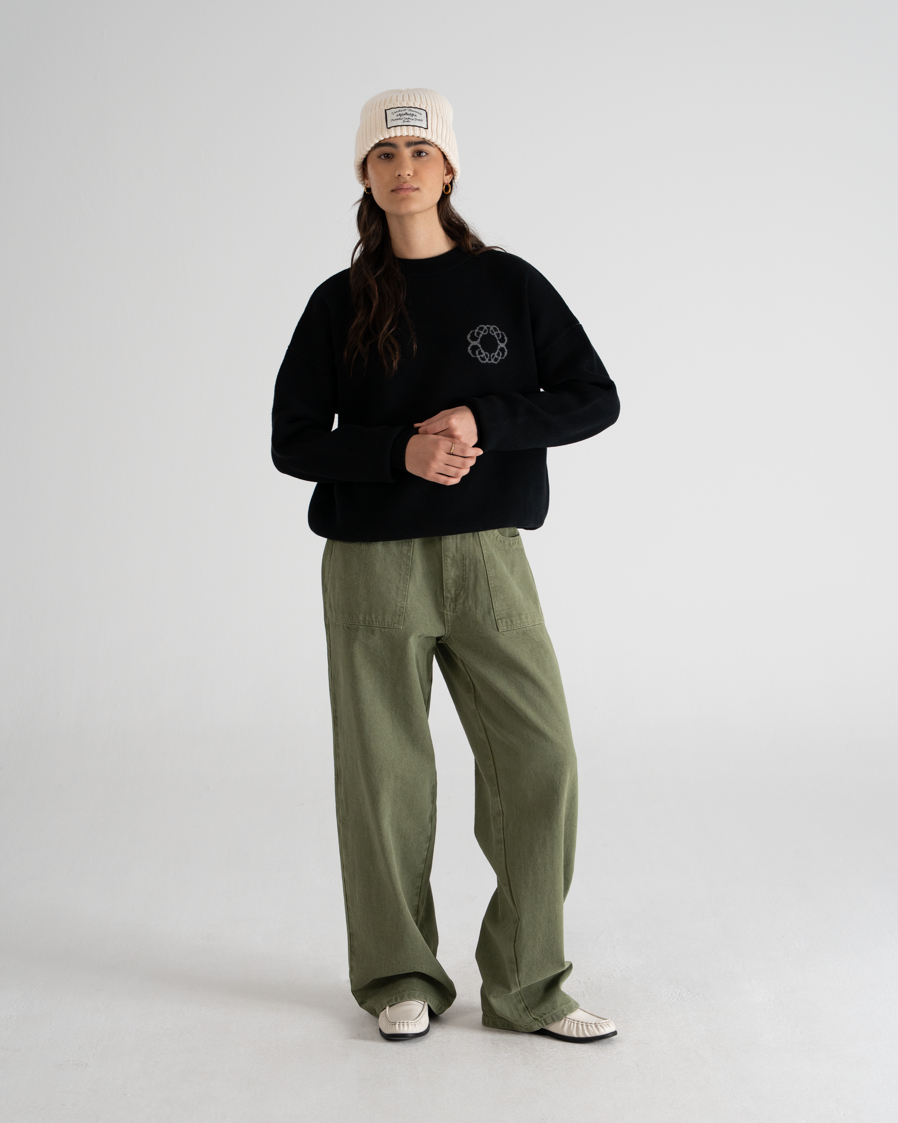 Legacy Knit Sweater Black