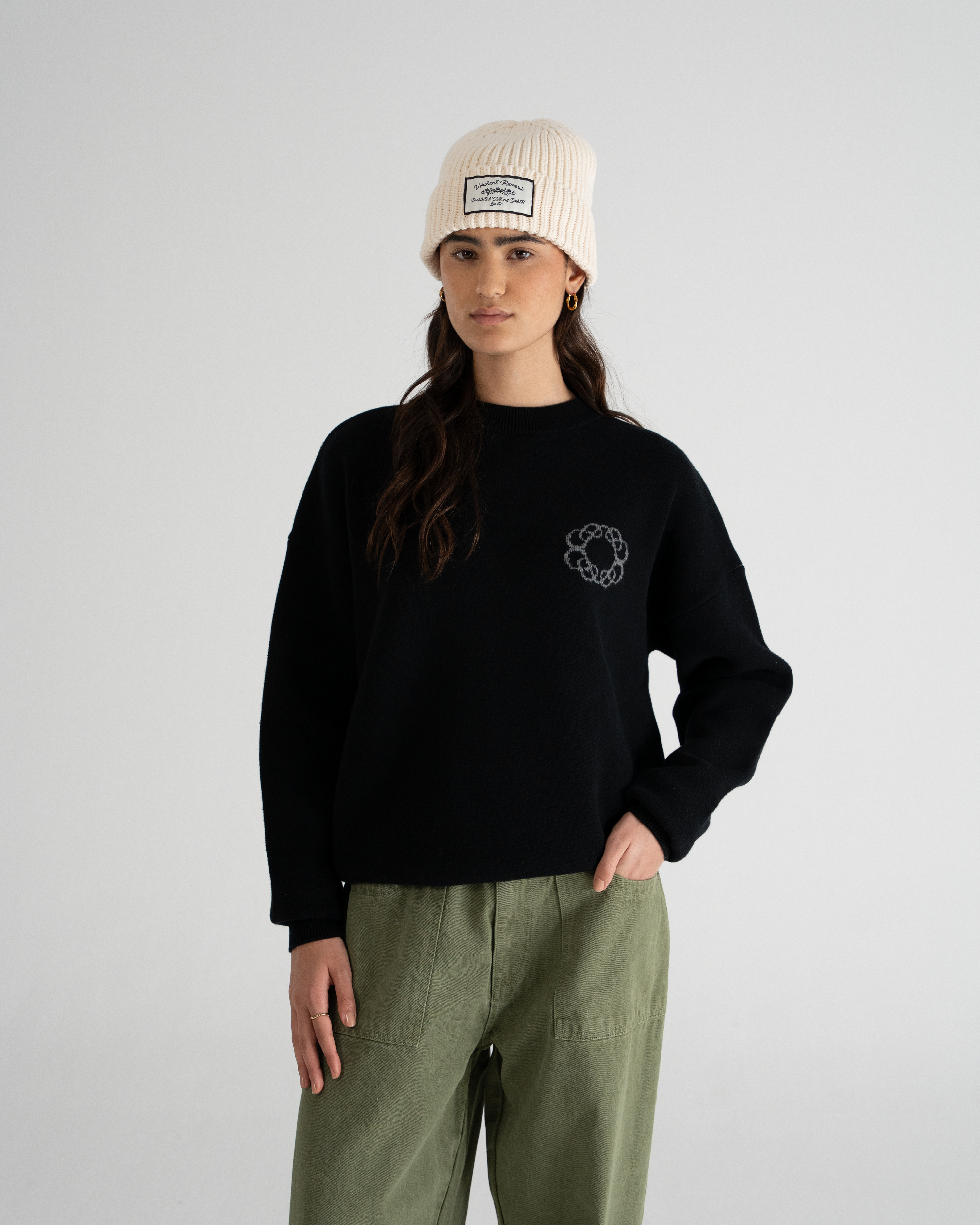 Legacy Knit Sweater Black
