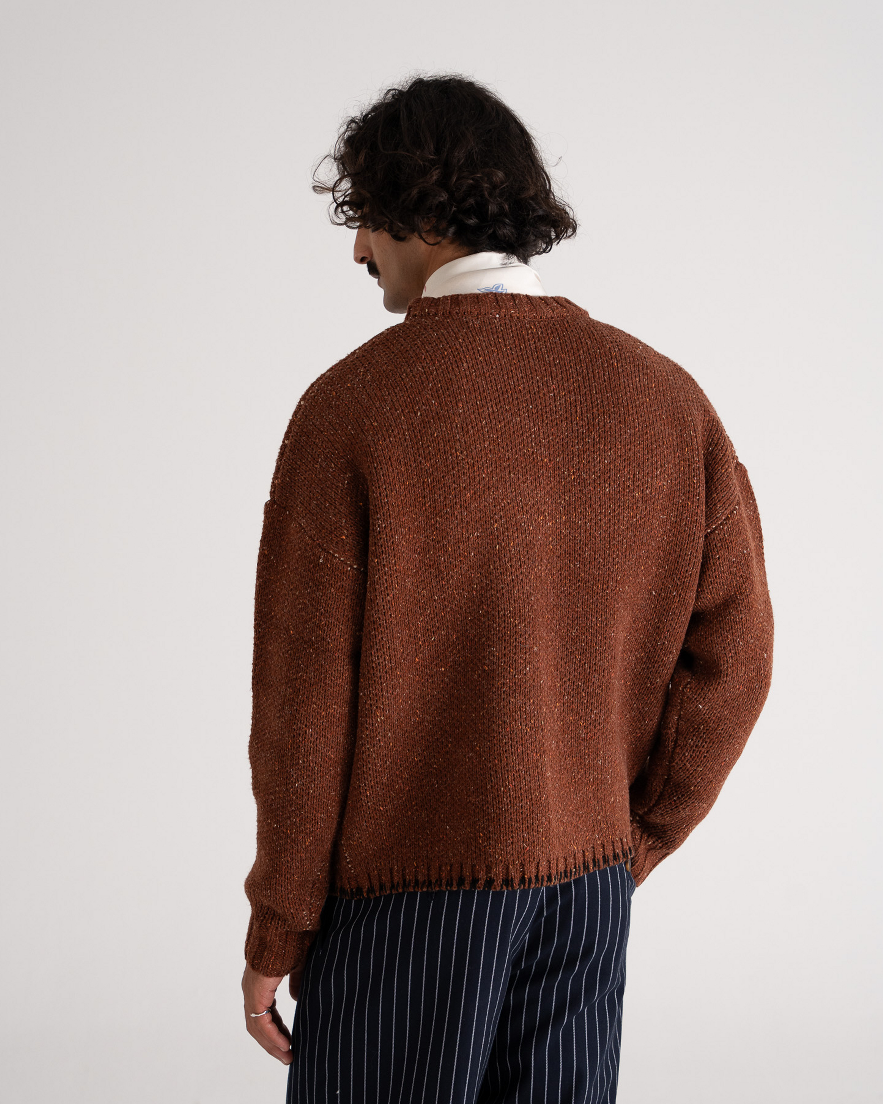 Legacy Knit Sweater Brown