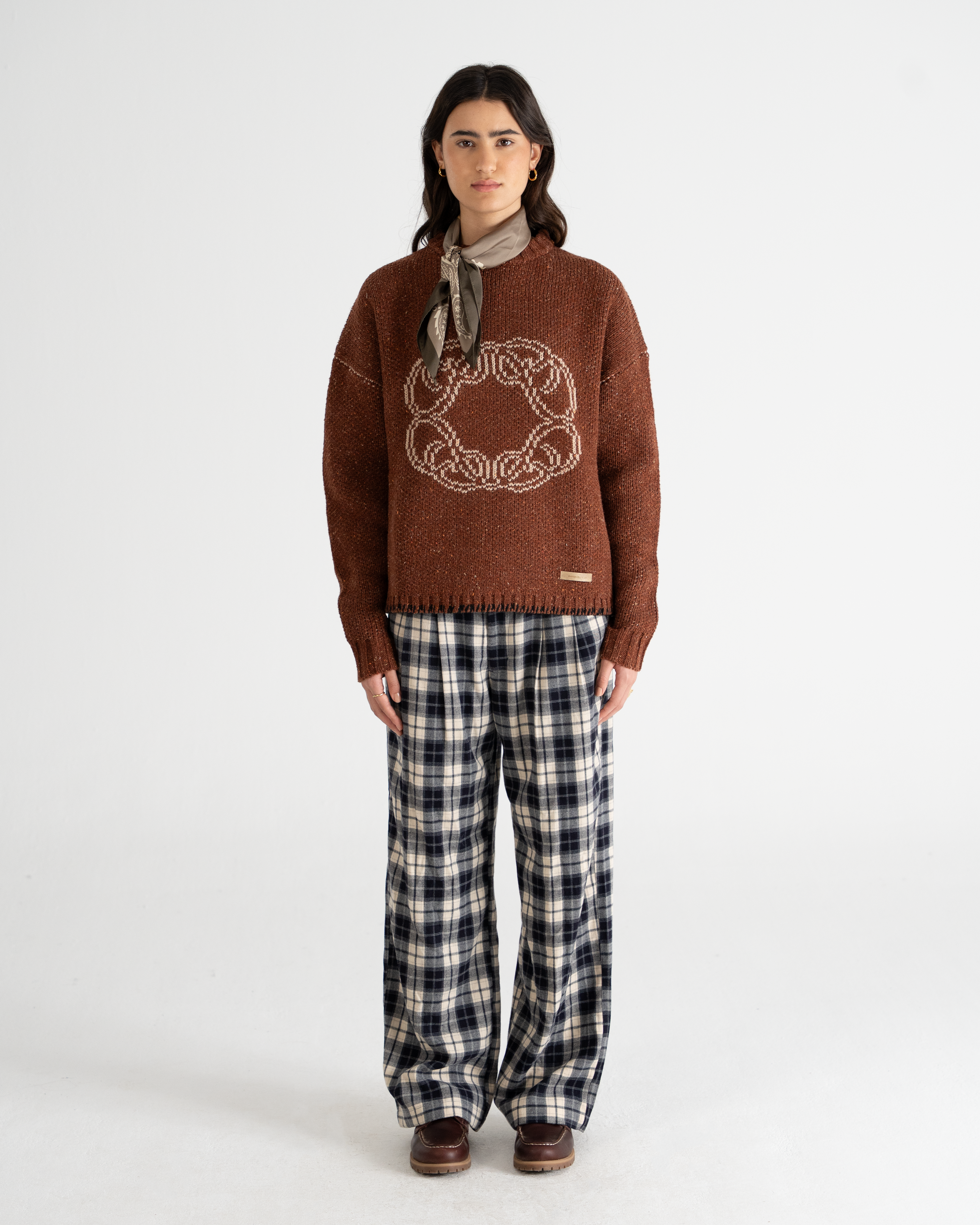 Legacy Knit Sweater Brown