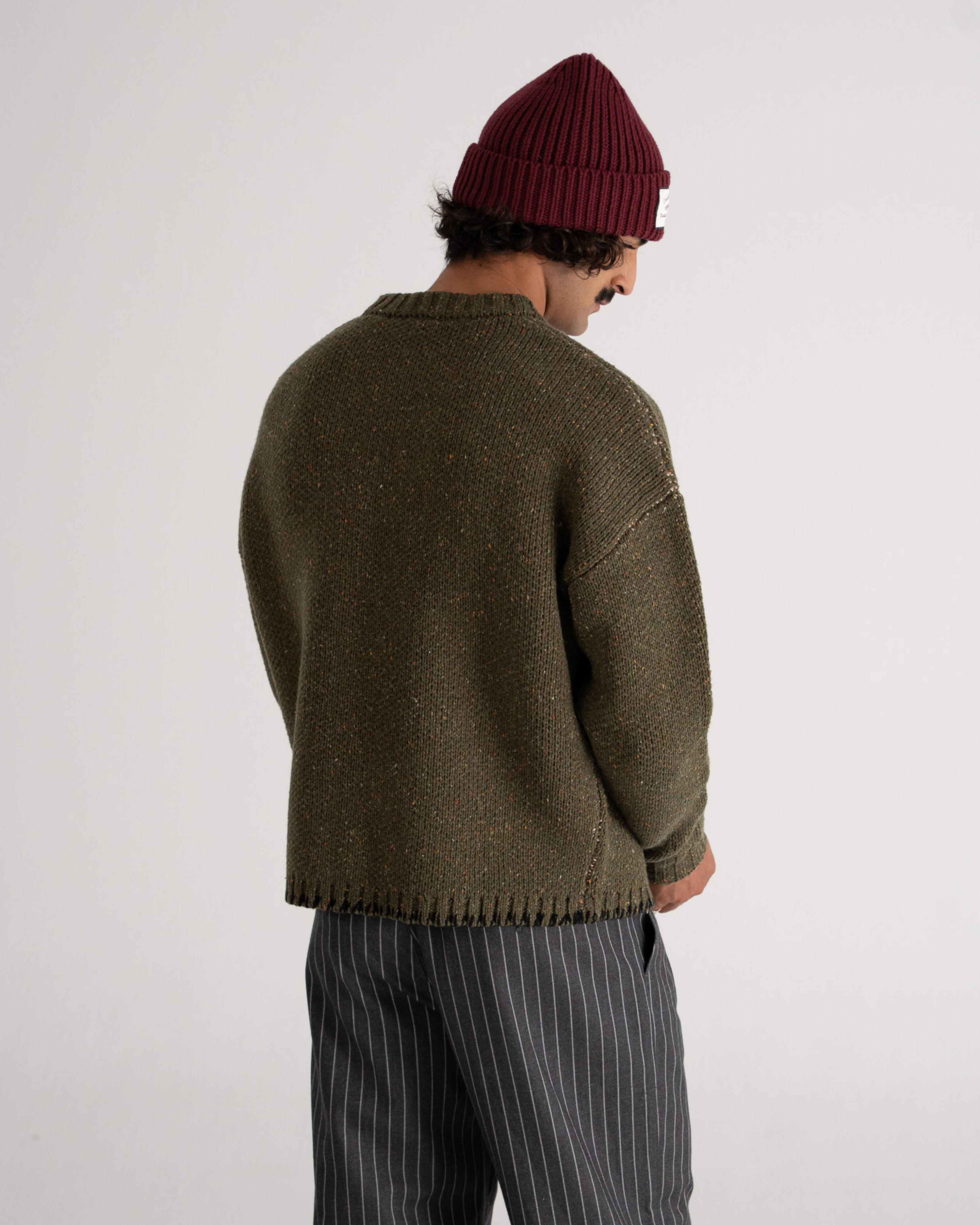 Legacy Knit Sweater Green
