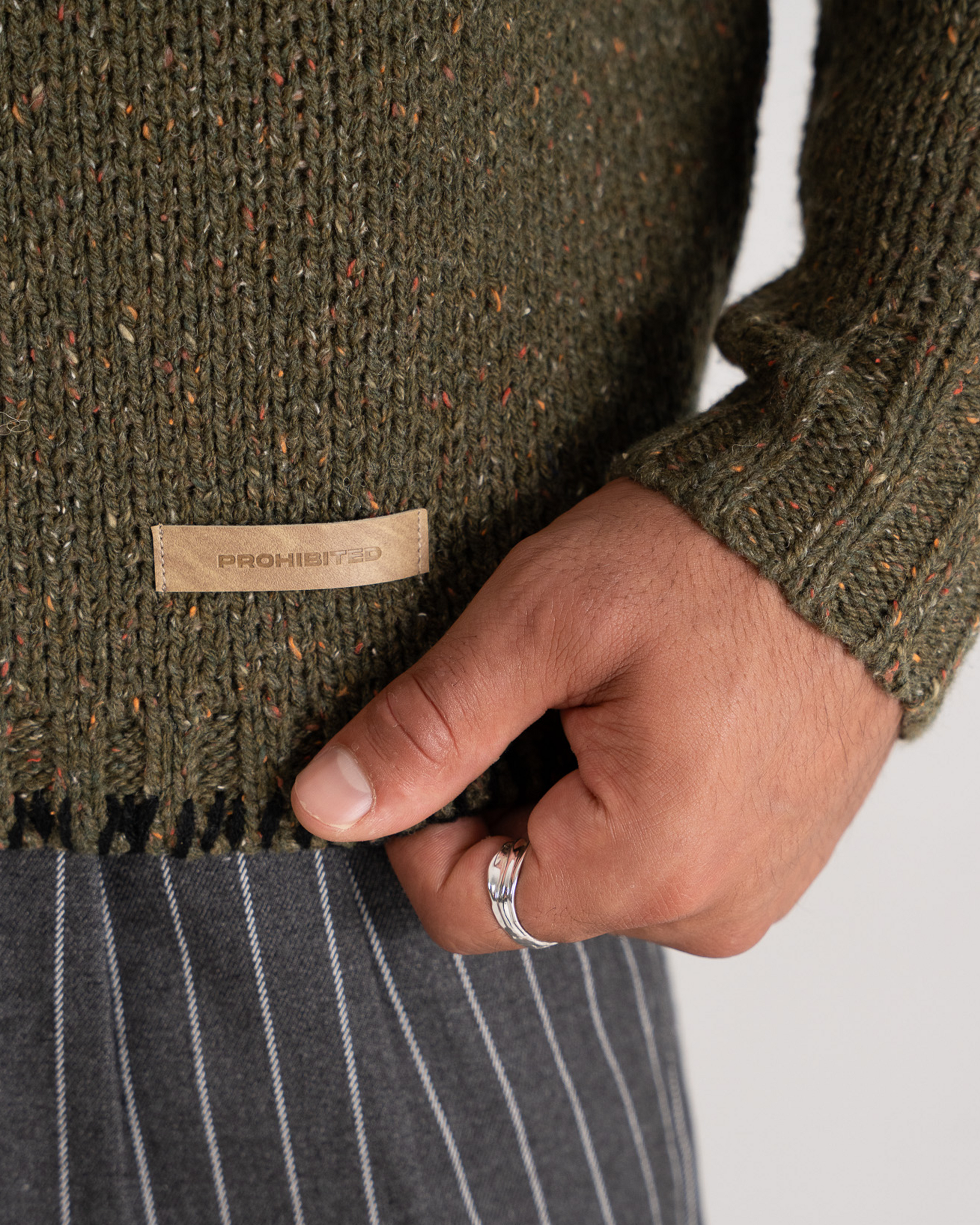 Legacy Knit Sweater Green