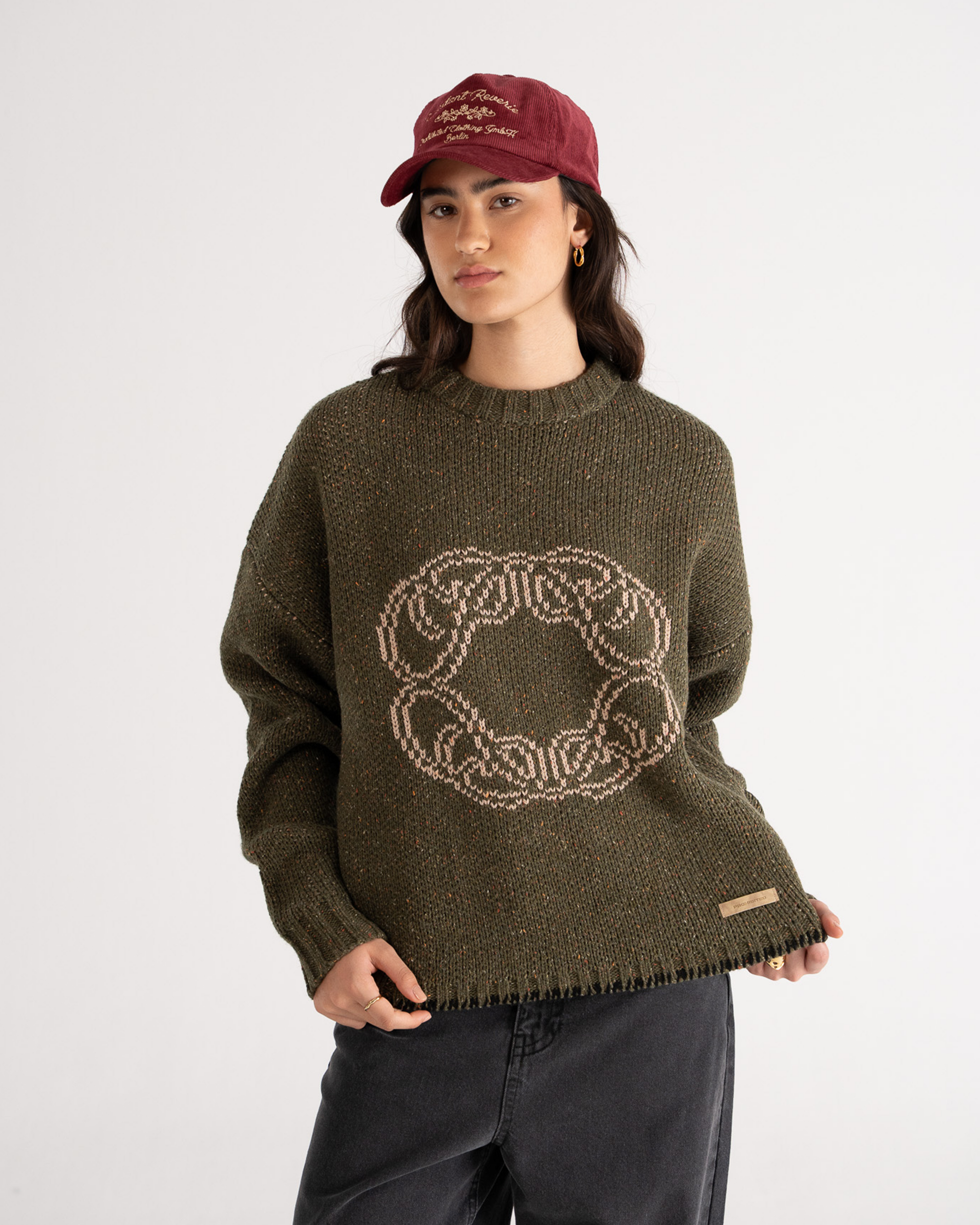 Legacy Knit Sweater Green