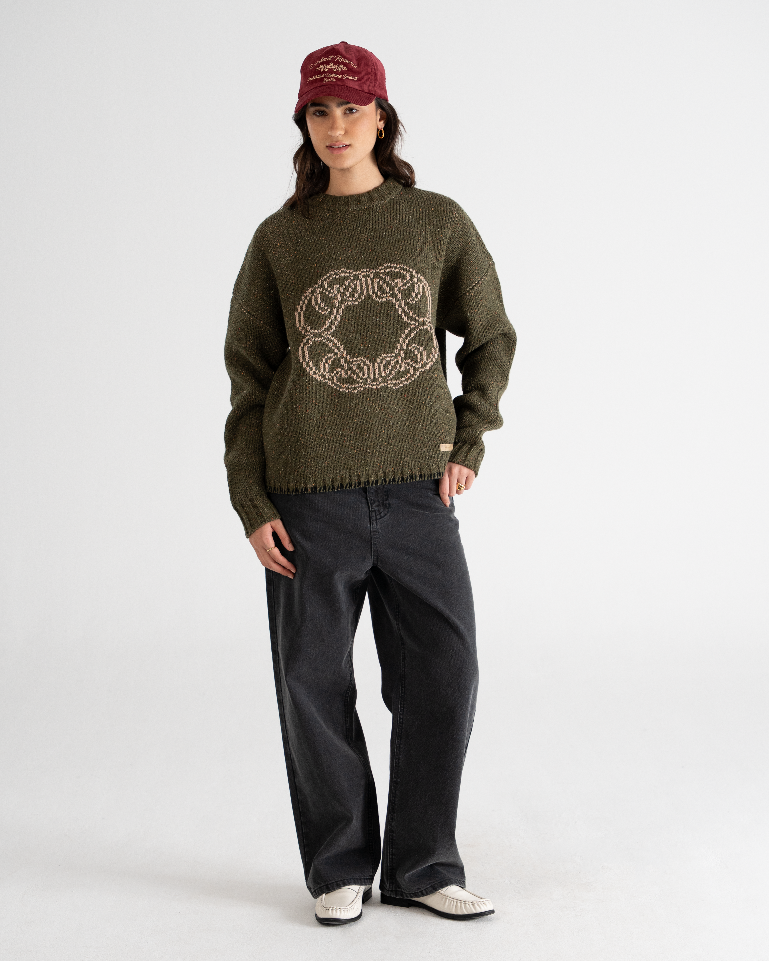 Legacy Knit Sweater Green