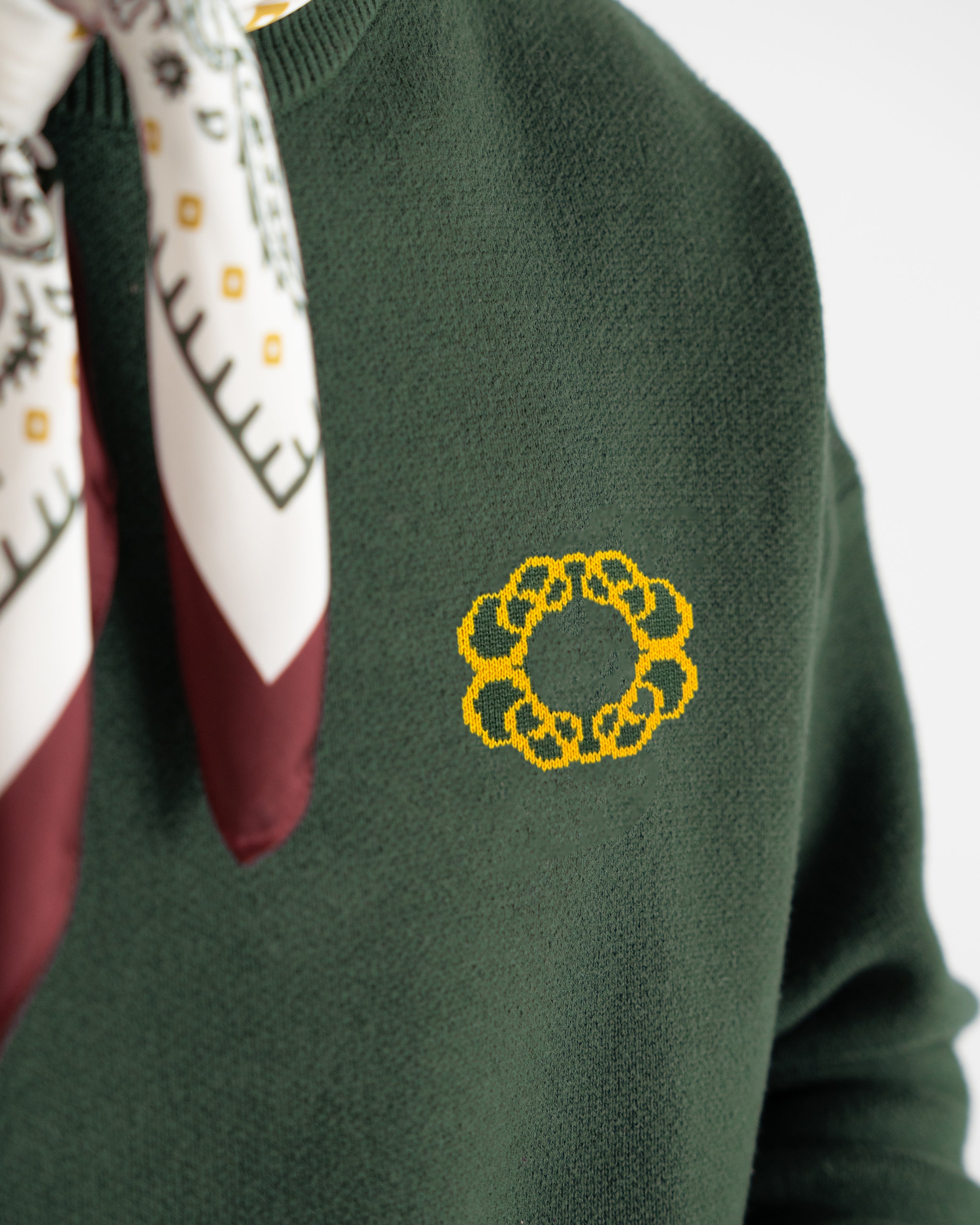 Legacy Knit Sweater Green