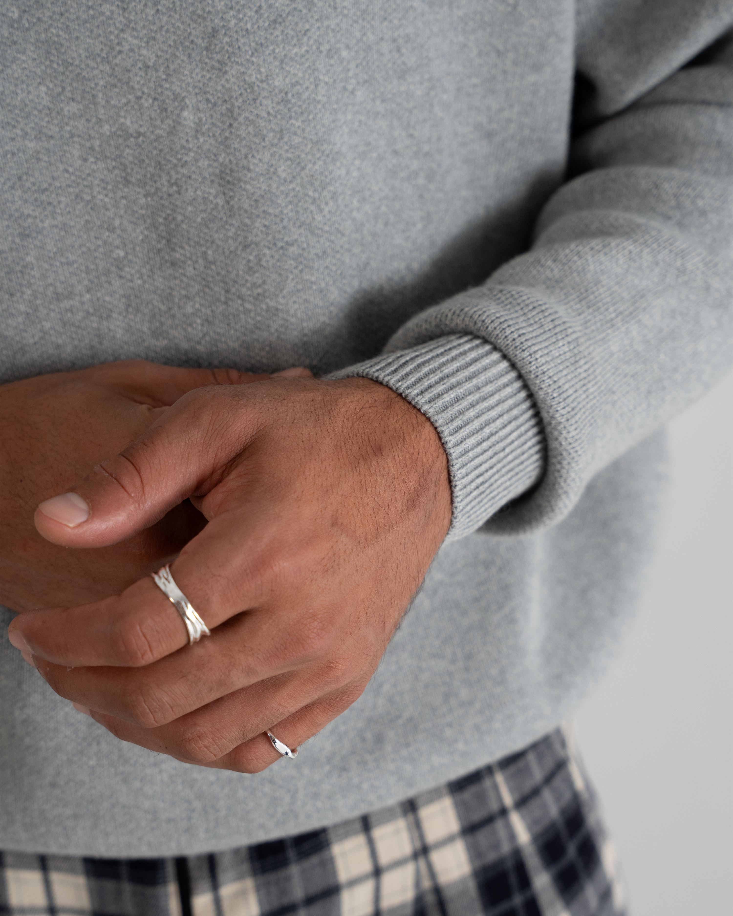 Legacy Knit Sweater Grey