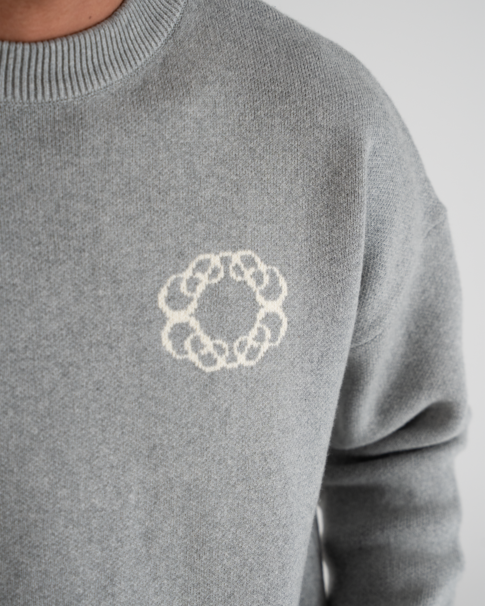 Legacy Knit Sweater Grey