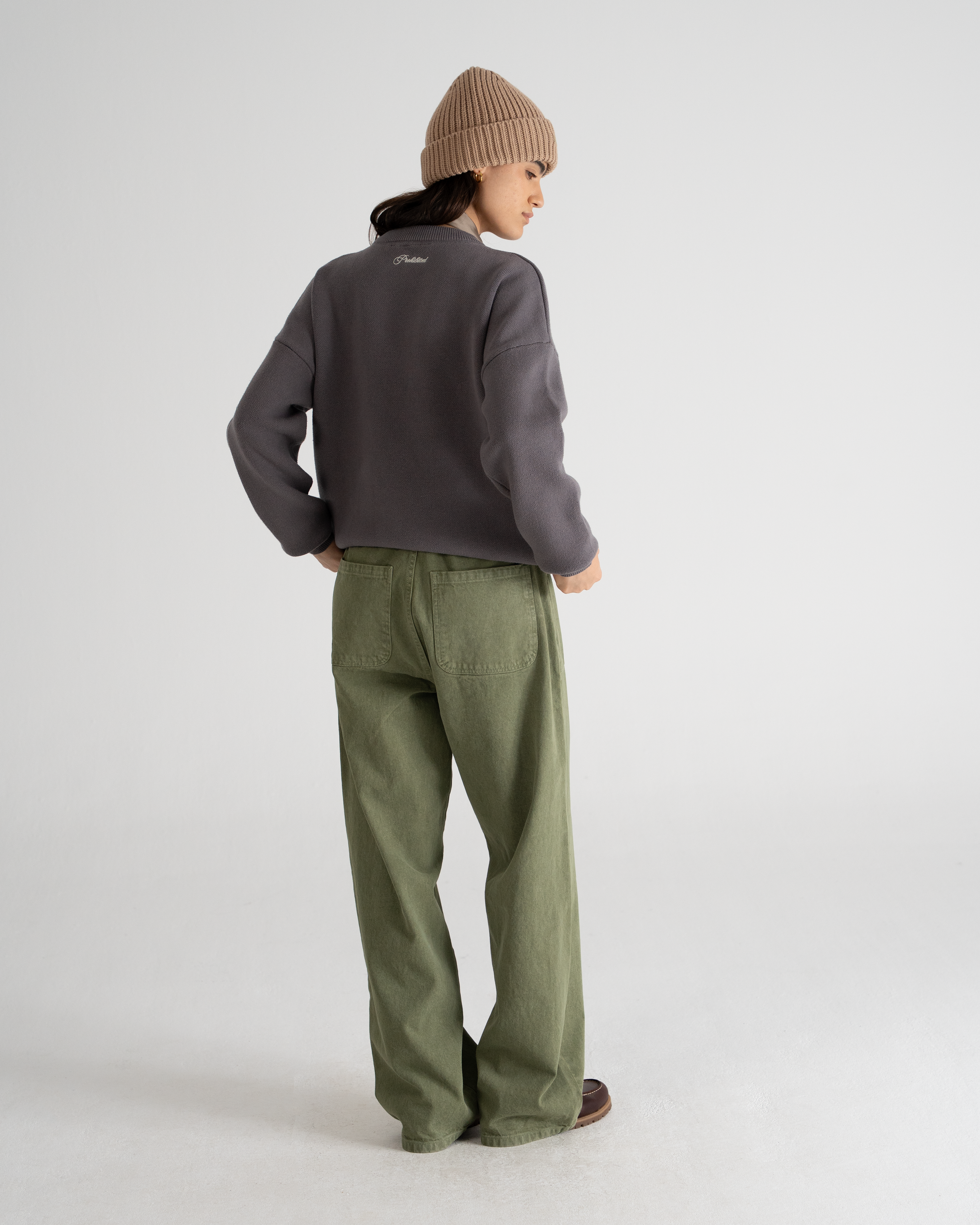 Legacy Knit Sweater Stone