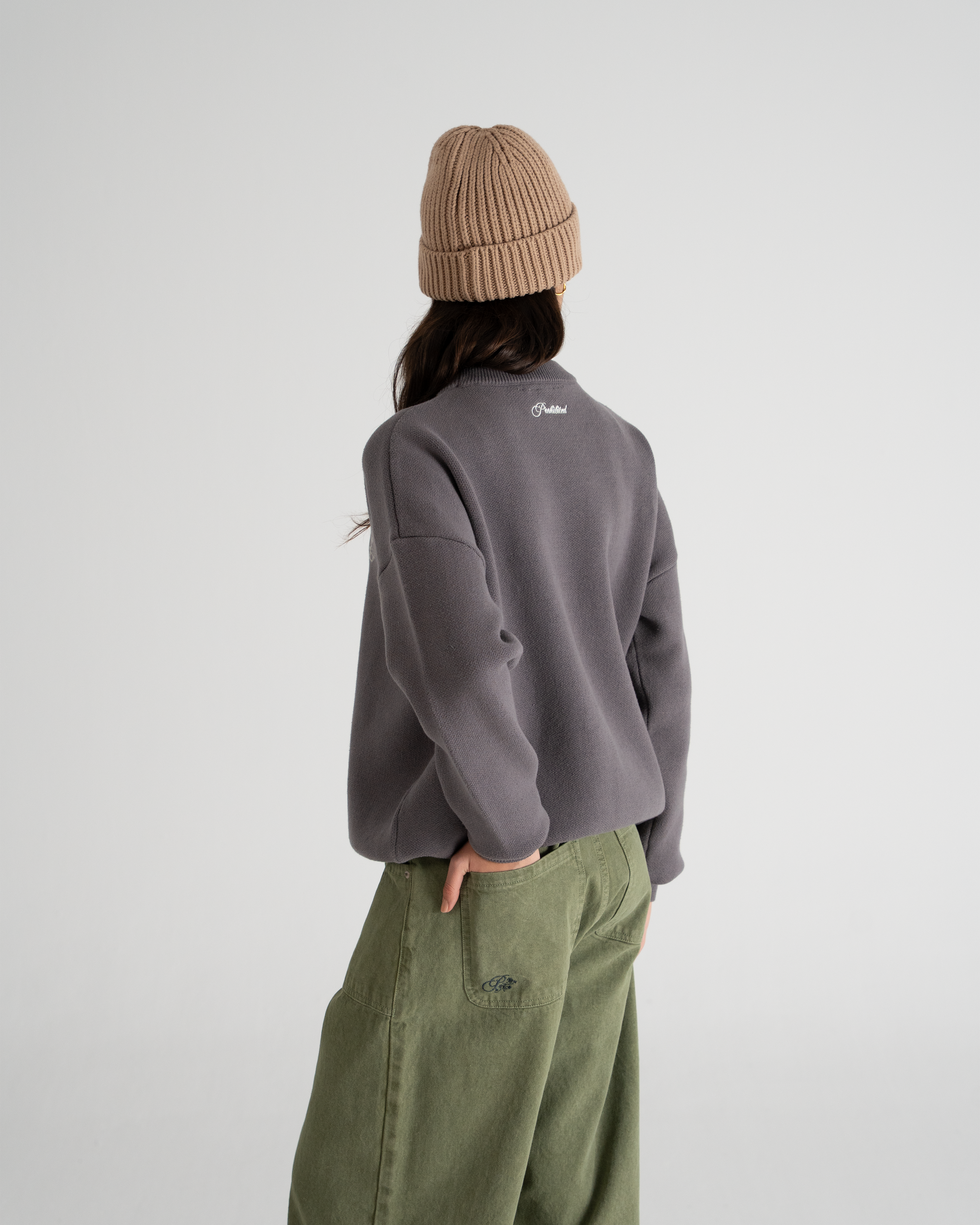Legacy Knit Sweater Stone