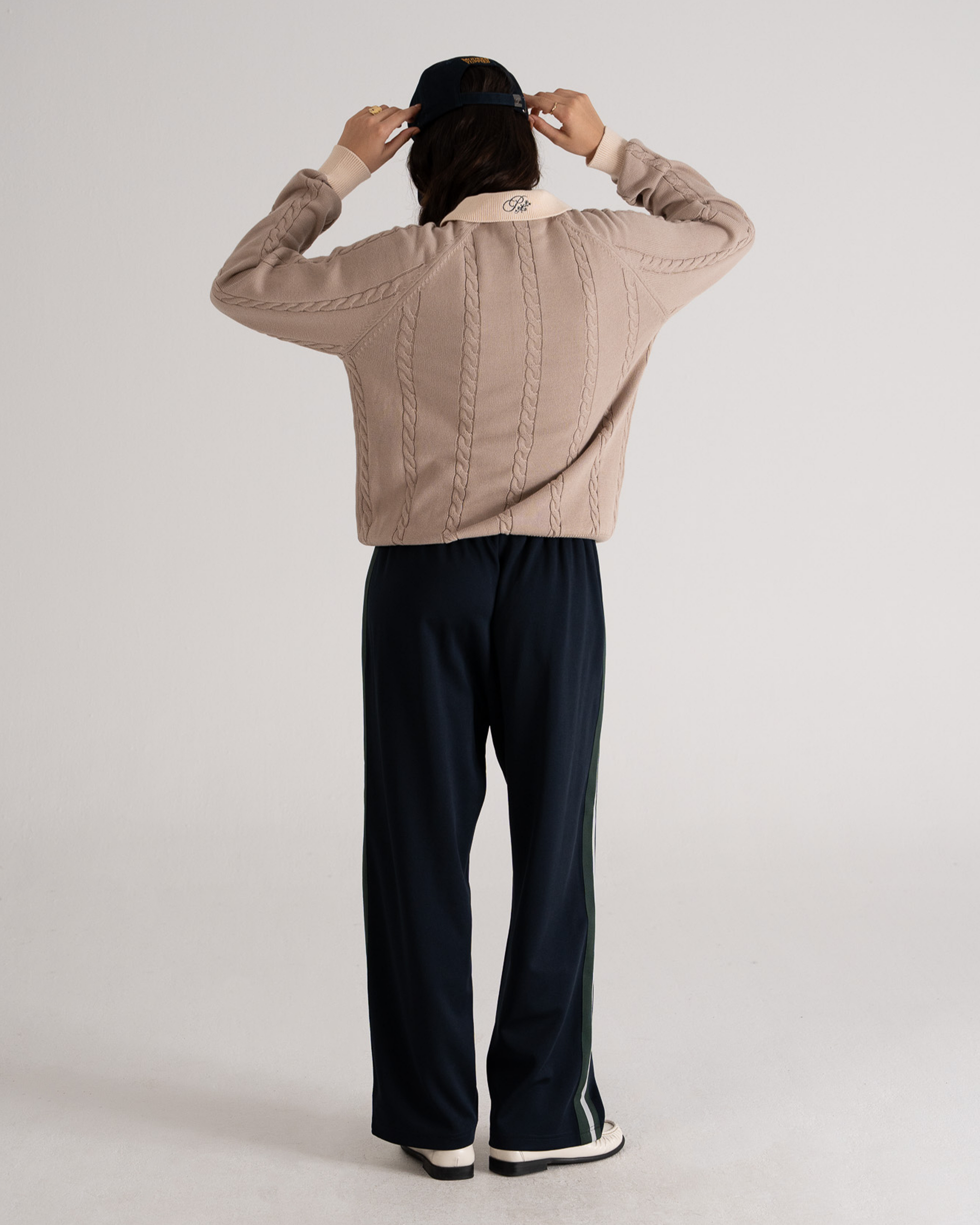 Legacy Knitted Jersey Beige
