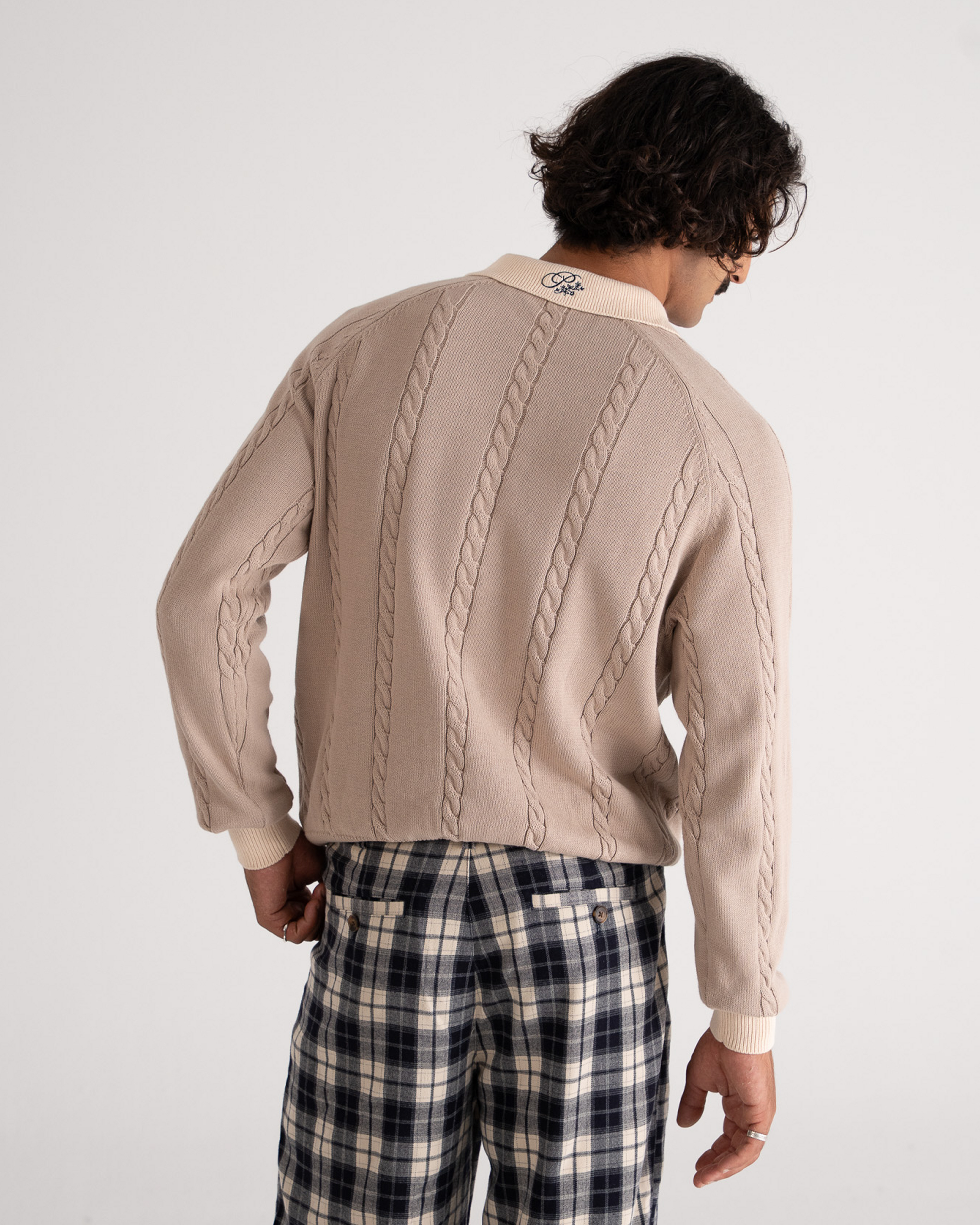 Legacy Knitted Jersey Beige
