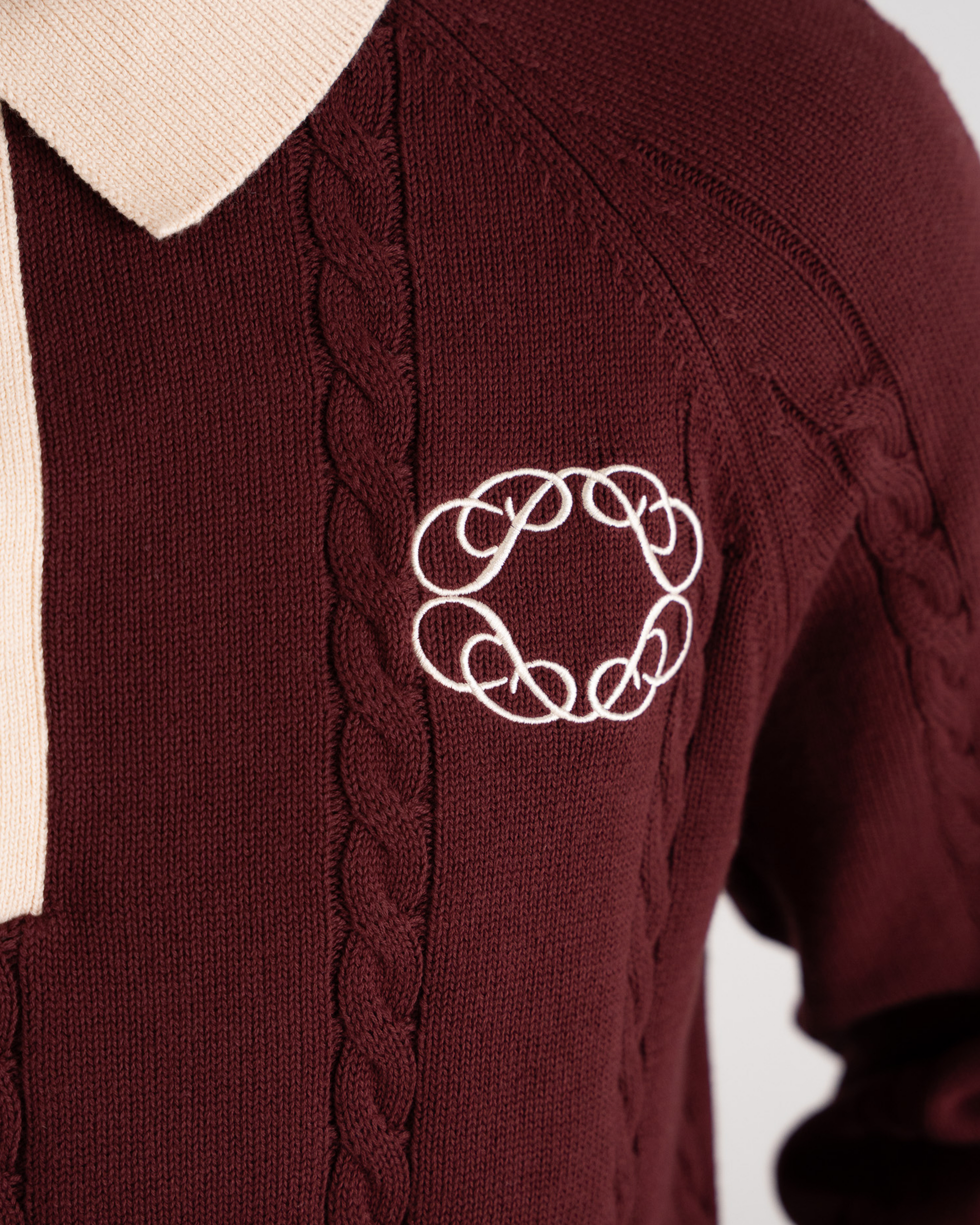 Legacy Knitted Jersey Bordeaux