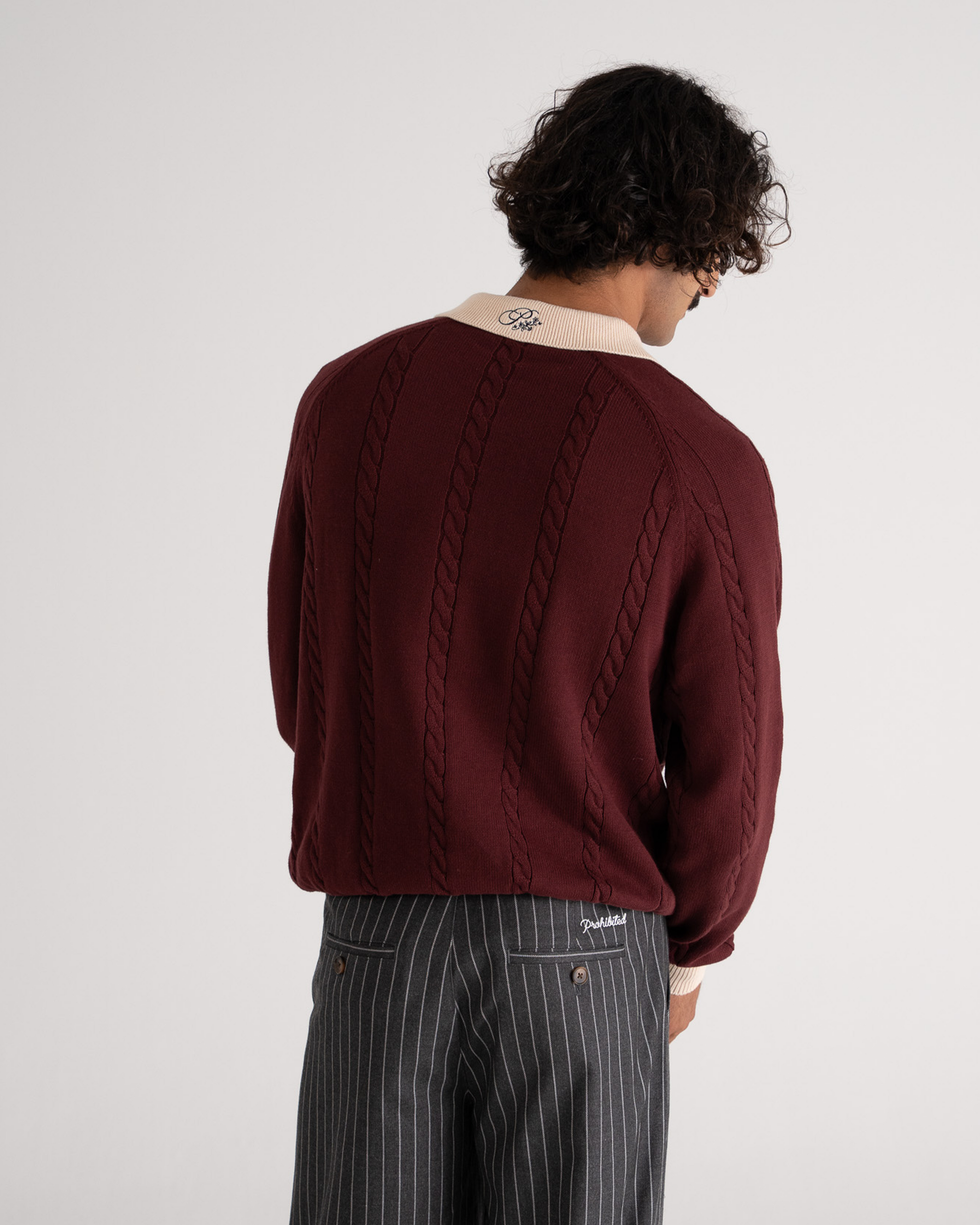 Legacy Knitted Jersey Bordeaux