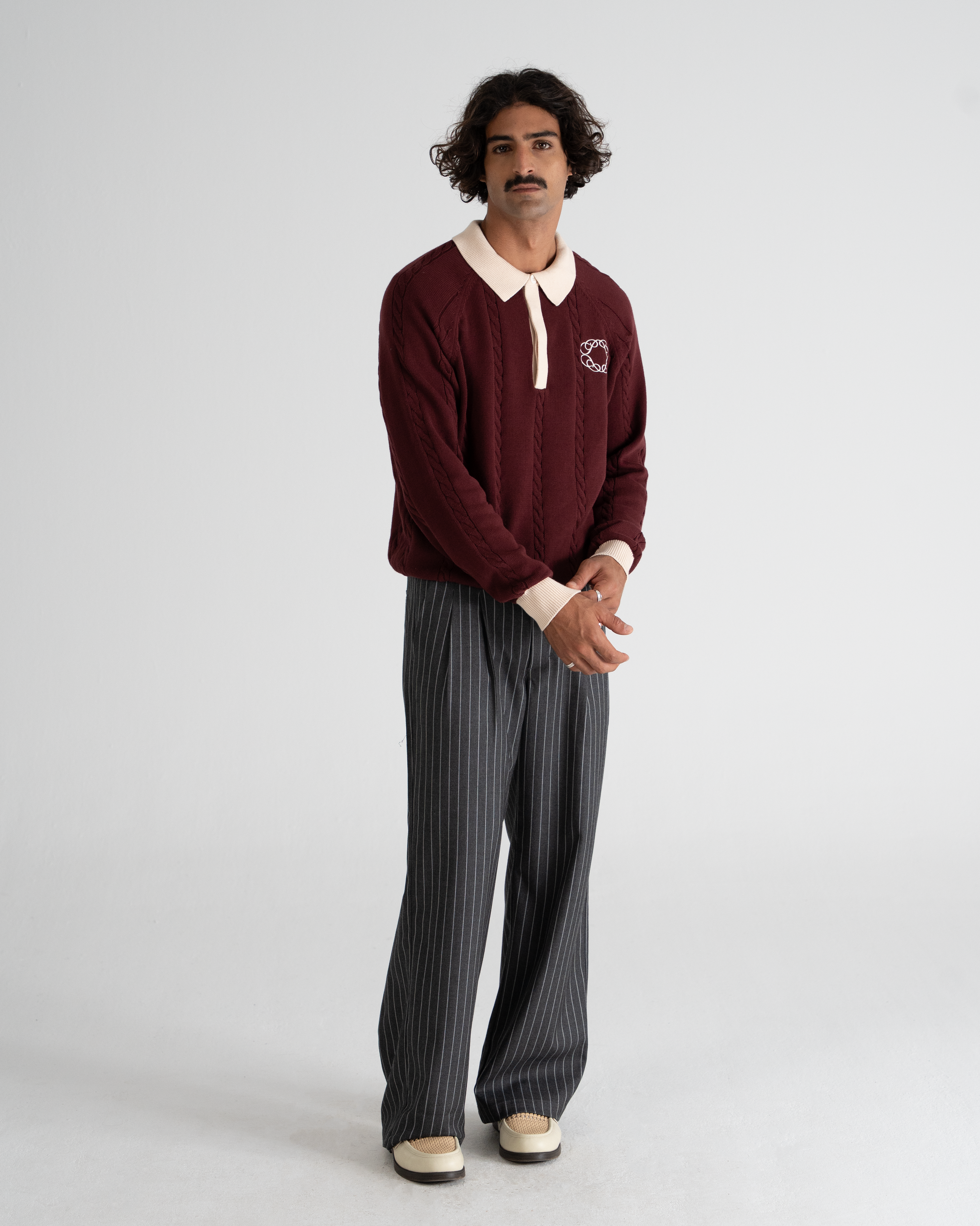 Legacy Knitted Jersey Bordeaux