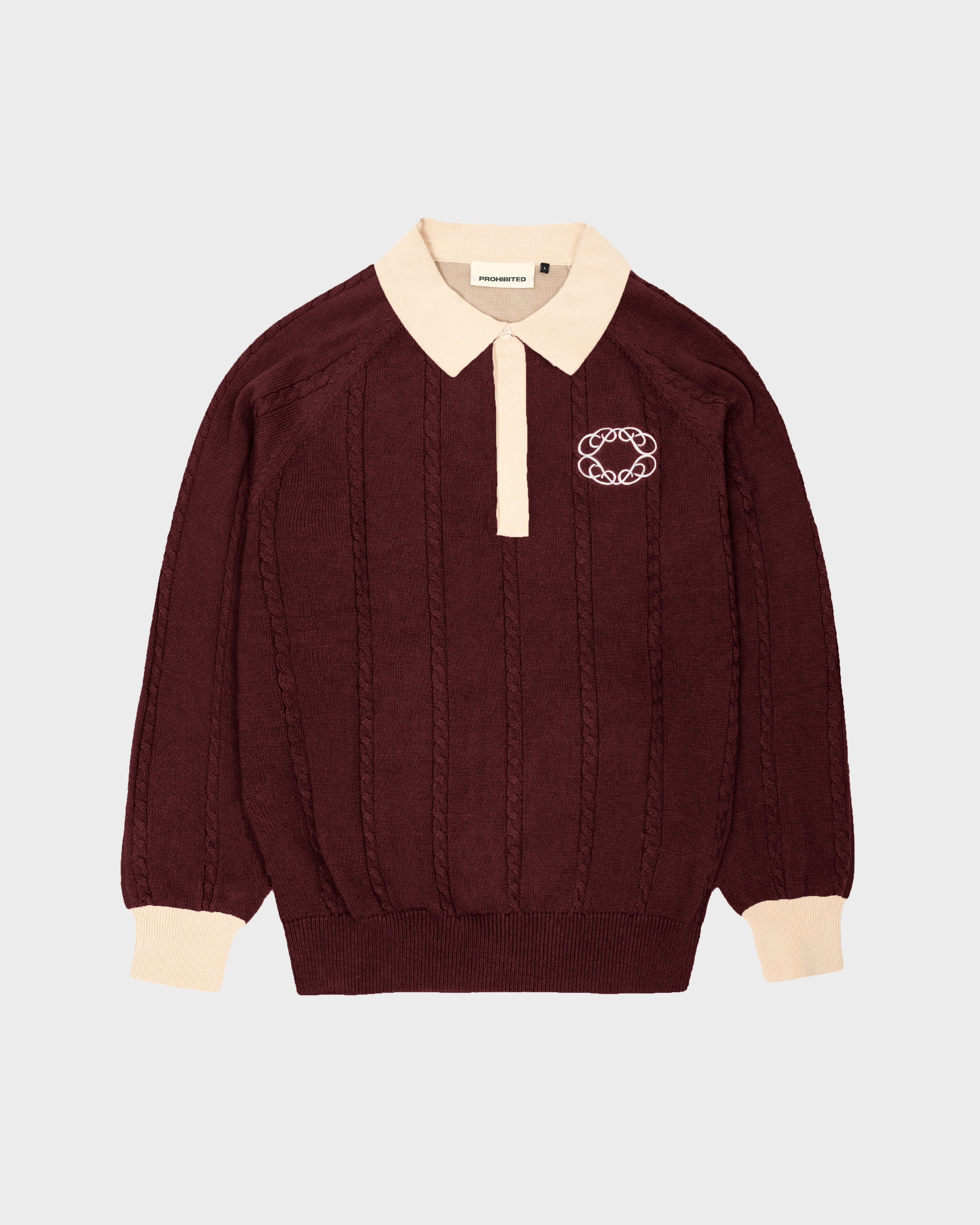Legacy Knitted Jersey Bordeaux