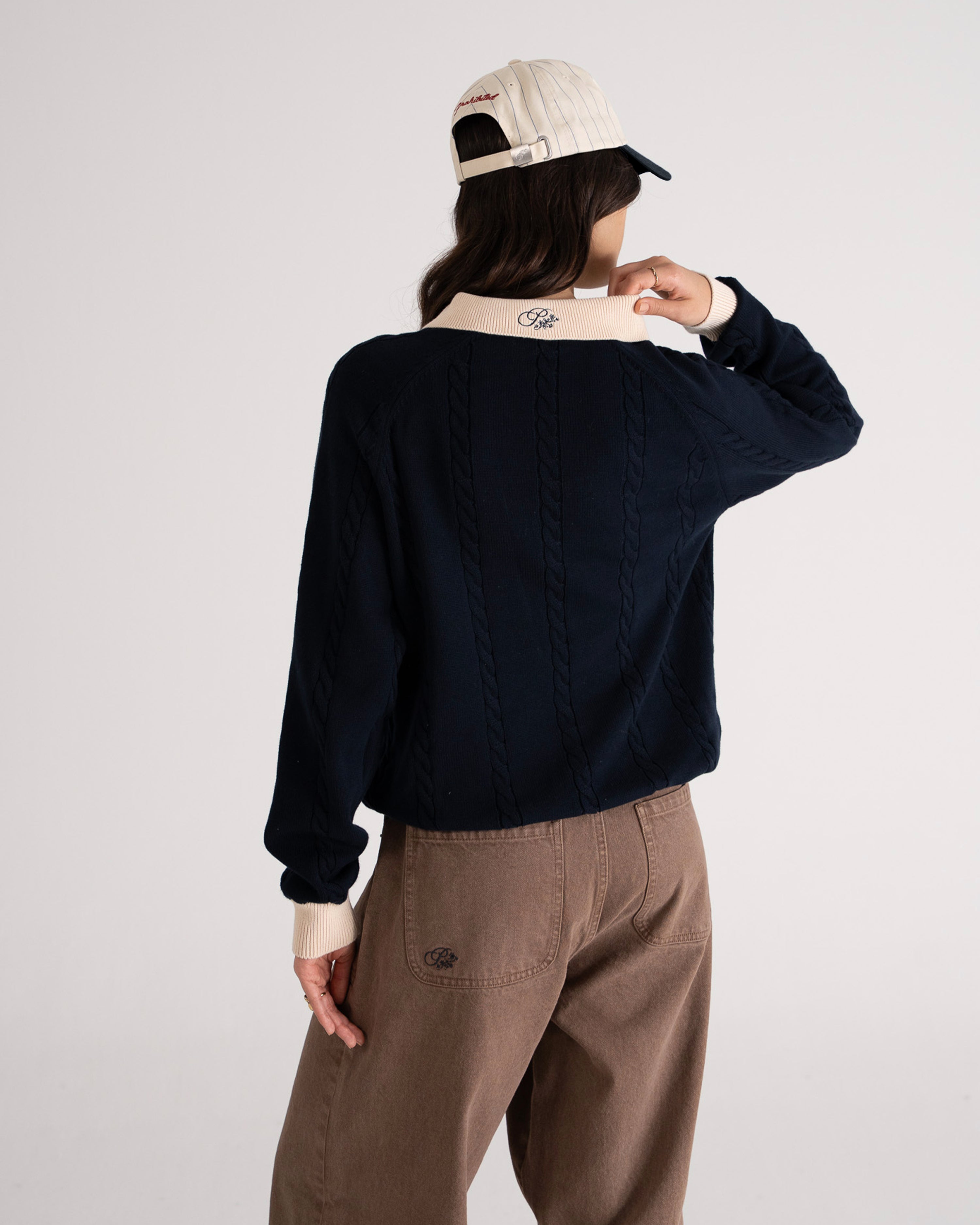 Legacy Knitted Jersey Navy