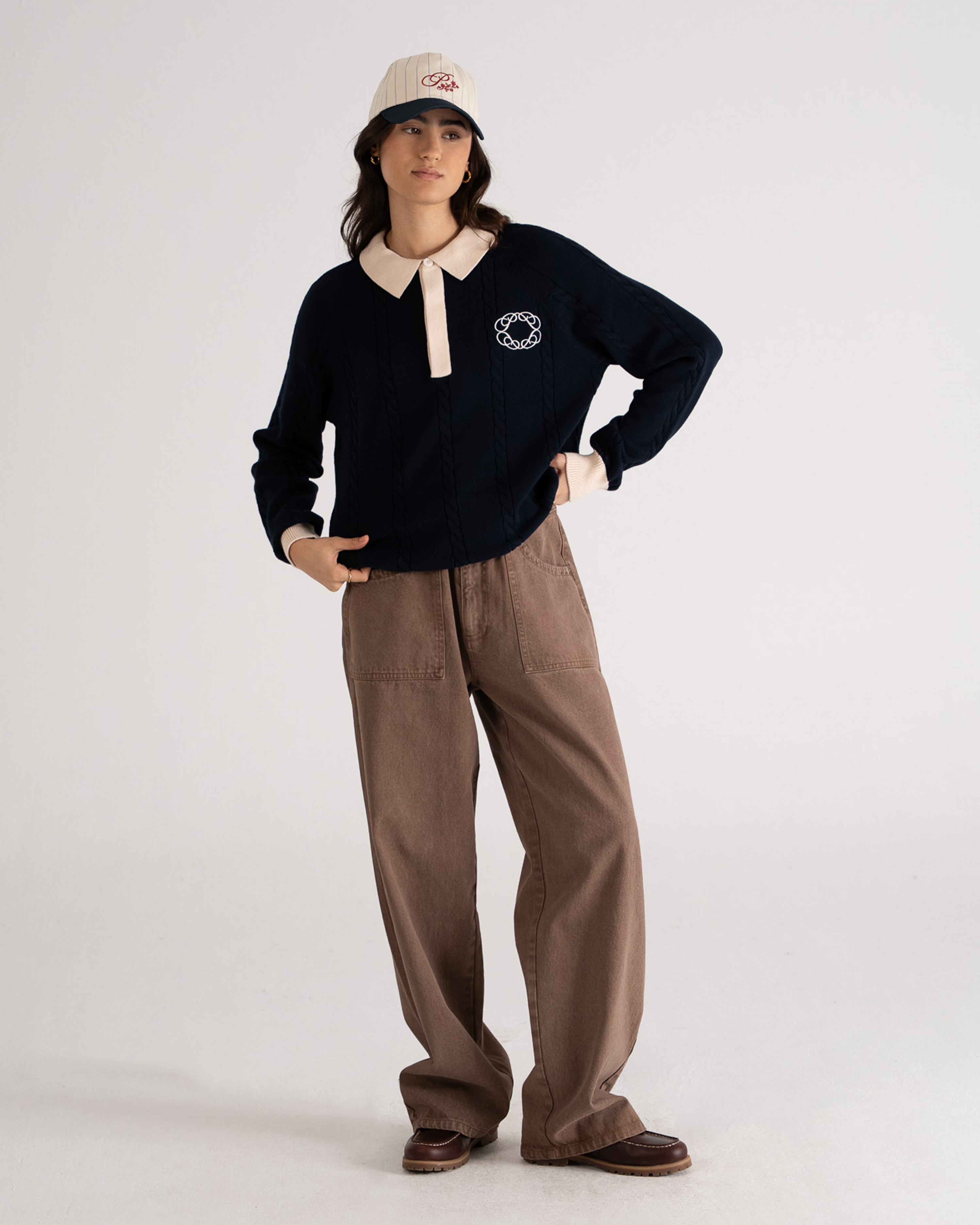 Legacy Knitted Jersey Navy